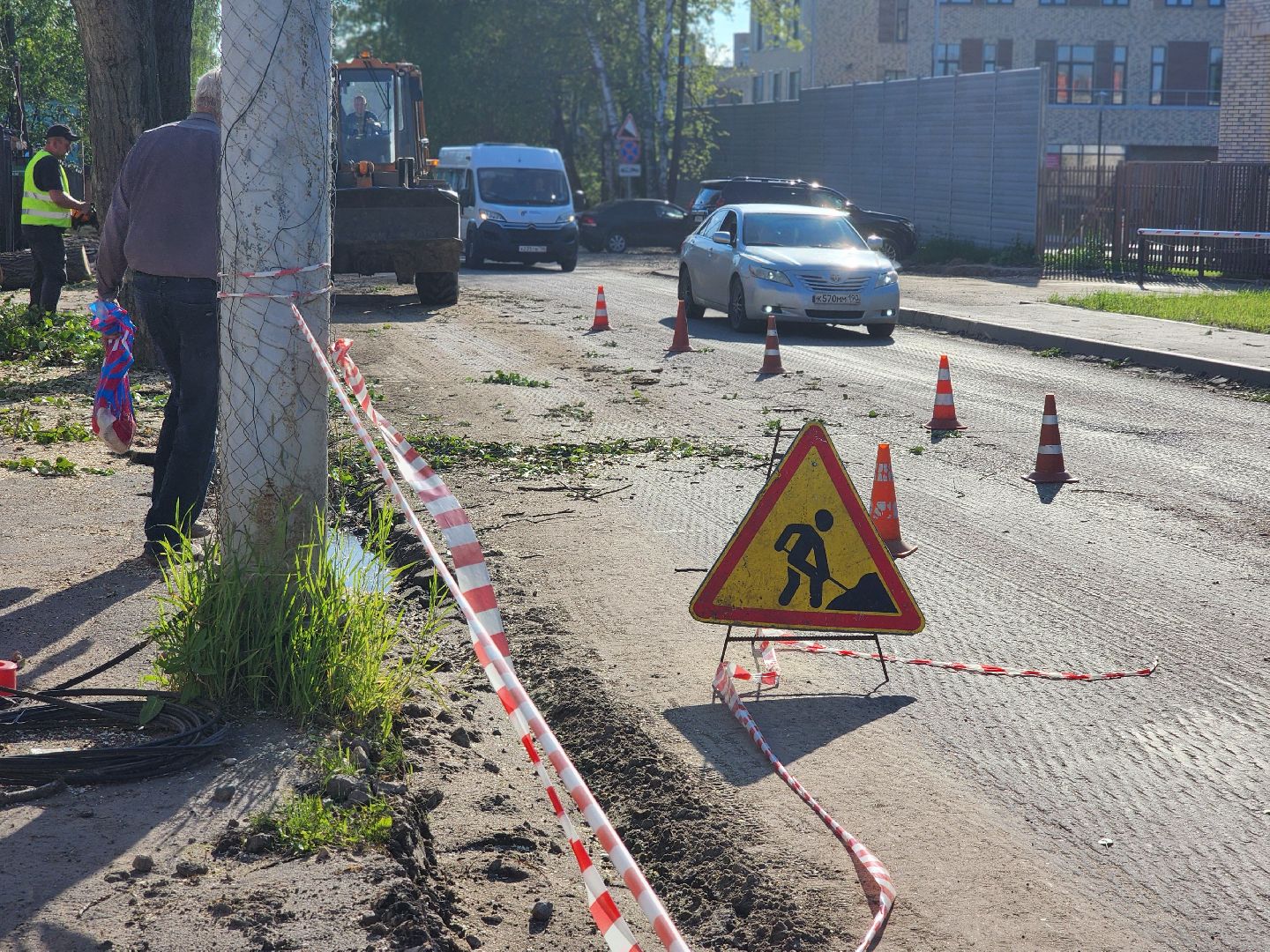 сергиево-посадский городской округ, хотьково, 1-я больничная, ремонт автомобильных дорог, елизаветинская больница,