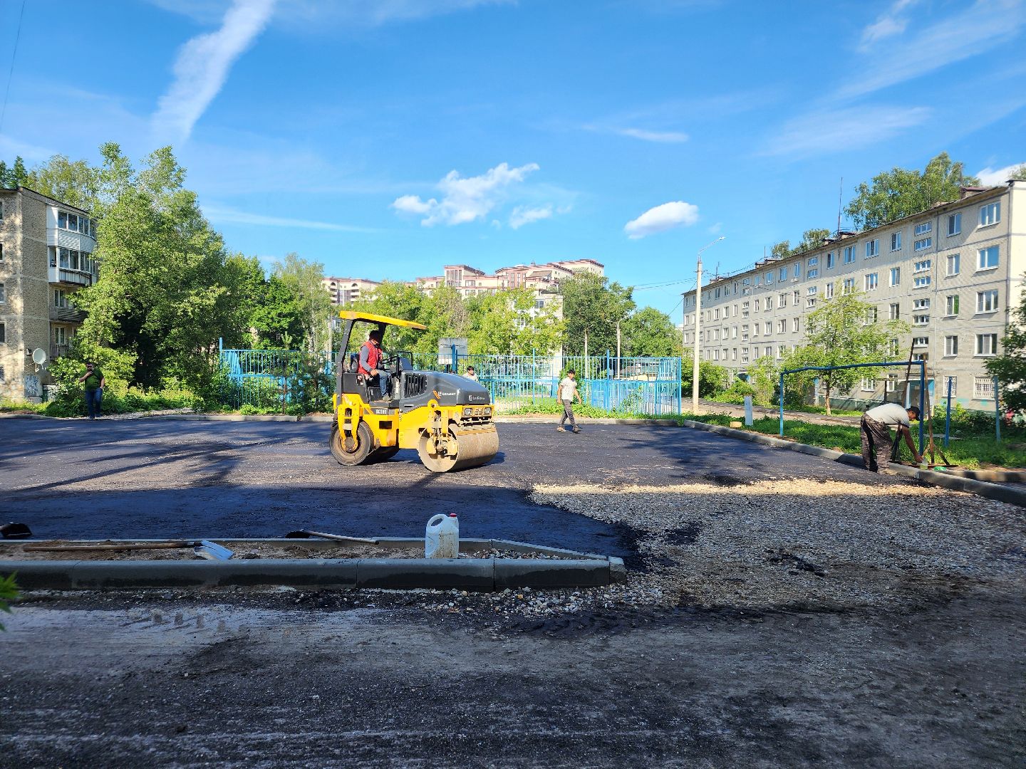 сергиев посад, сергиево-посадский городской округ, благоустройство, благоустройство дворов,