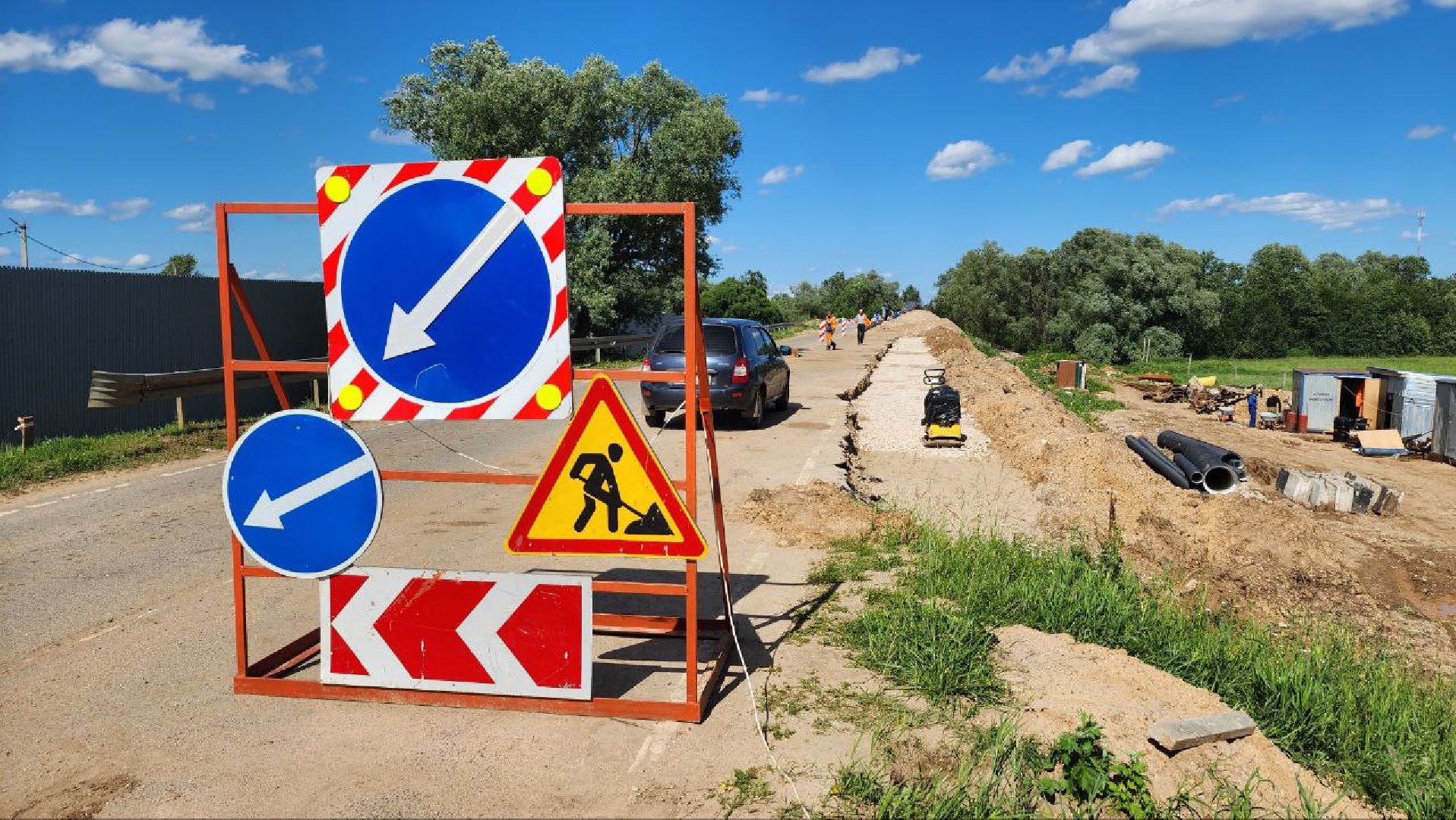 Дмитров, Мост в Усть-Пристане, Минтранс,Нацпроект Инфраструктура для жизни,