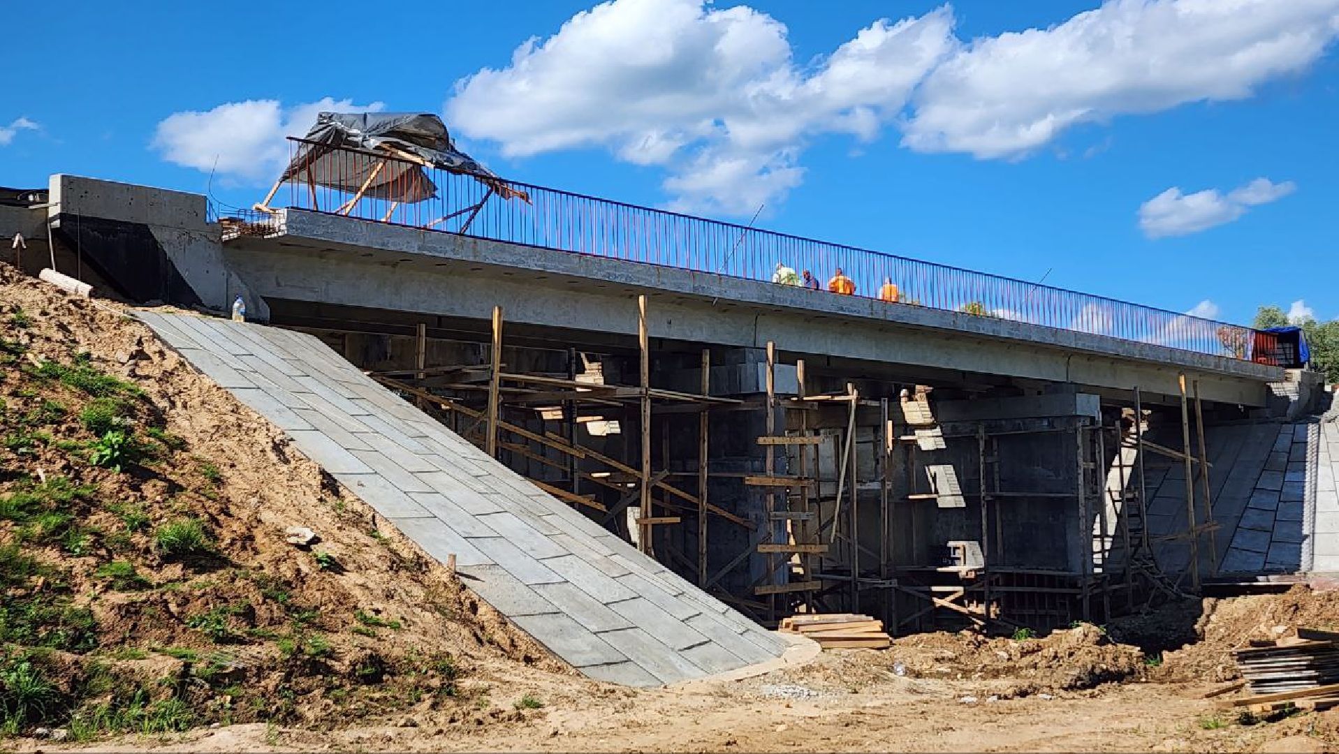 Дмитров, Мост в Усть-Пристане, Минтранс,Нацпроект Инфраструктура для жизни,