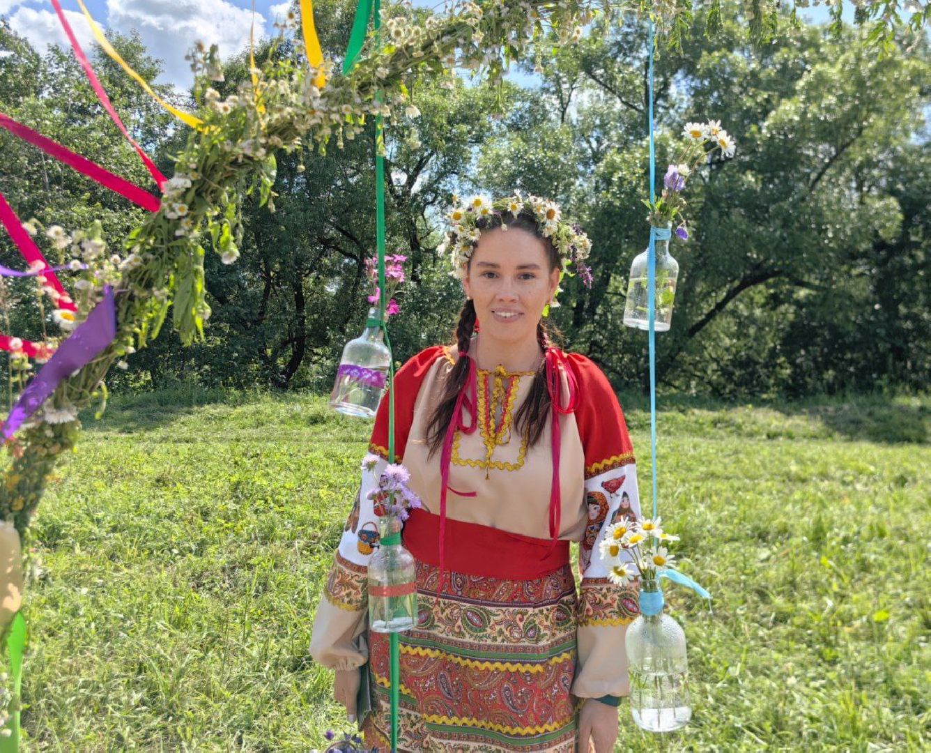 культура, общество, фестиваль, река рожайка, домодедово, подмосковье, иван купала, папоротник,