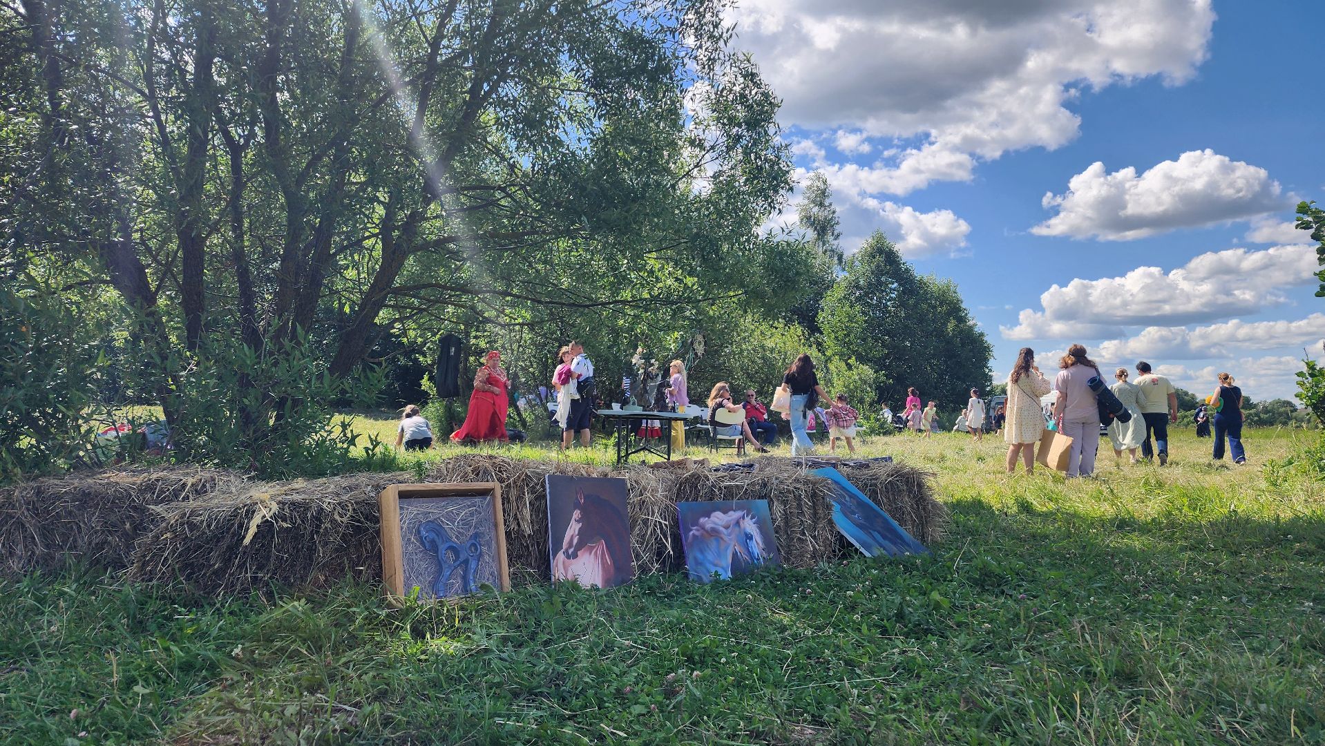 культура, общество, фестиваль, река рожайка, домодедово, подмосковье, иван купала, папоротник,