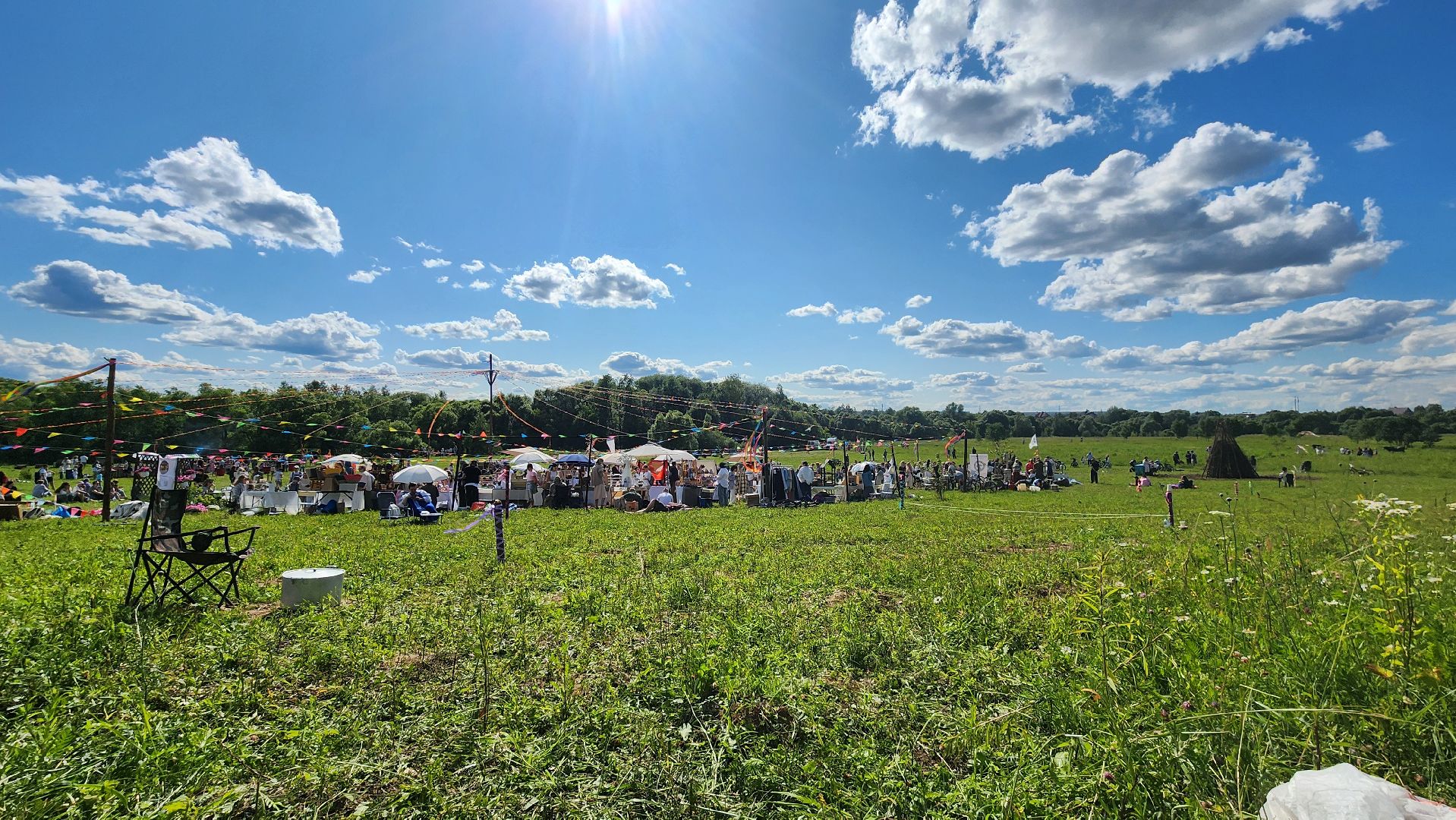 культура, общество, фестиваль, река рожайка, домодедово, подмосковье, иван купала, папоротник,