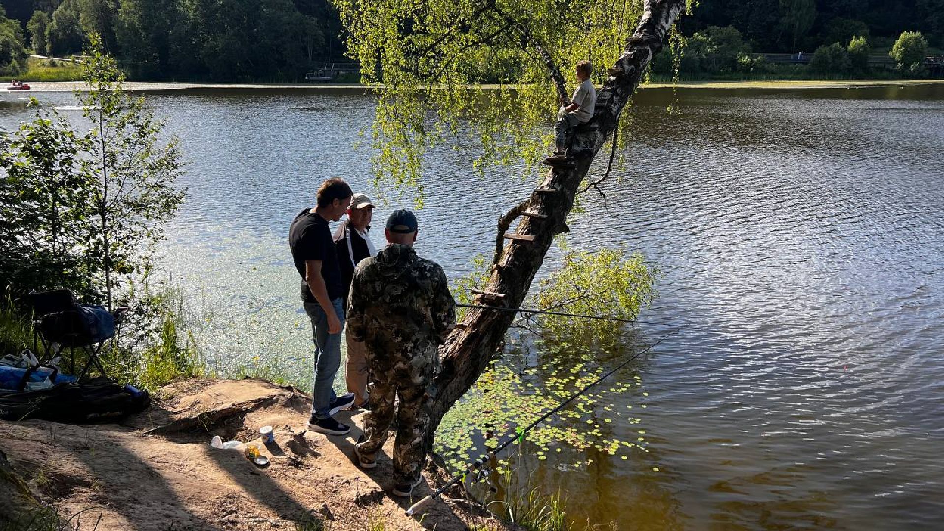 сергиев посад, сергиево-посадский городской округ, лесопарк загорское море, семхоз, рыболовный фестиваль, компания азот,