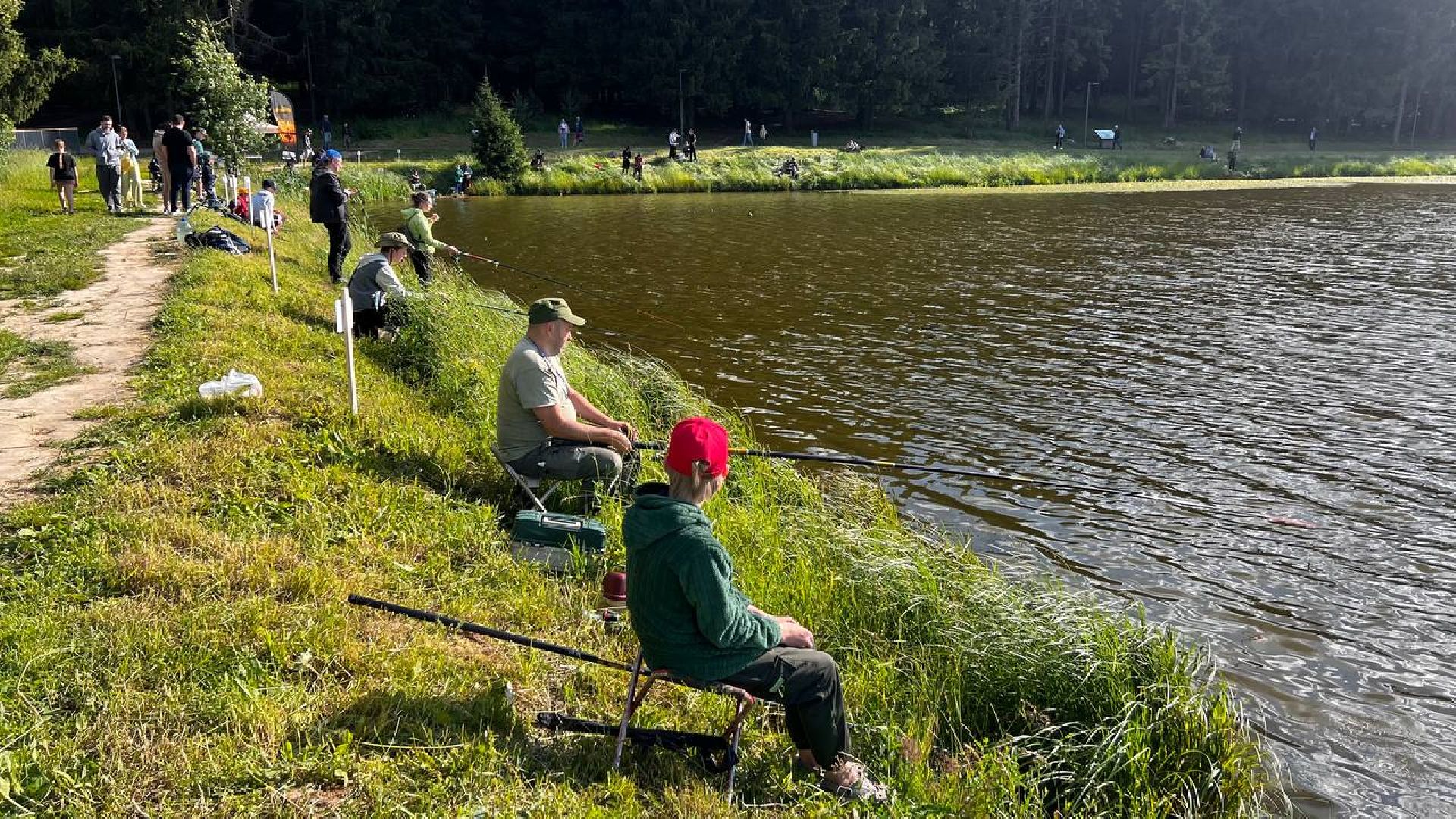 сергиев посад, сергиево-посадский городской округ, лесопарк загорское море, семхоз, рыболовный фестиваль, компания азот,