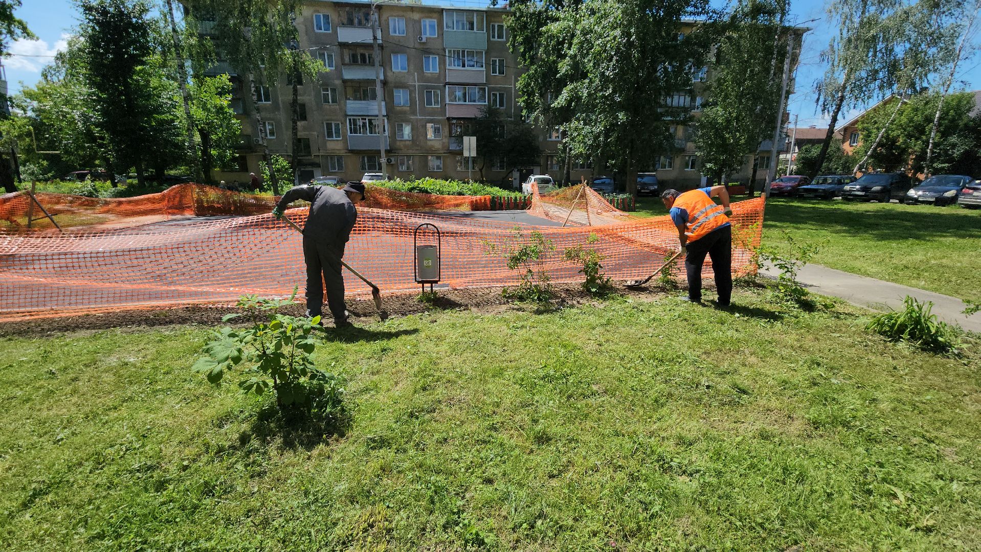 серпухов, улица горького, детская площадка,