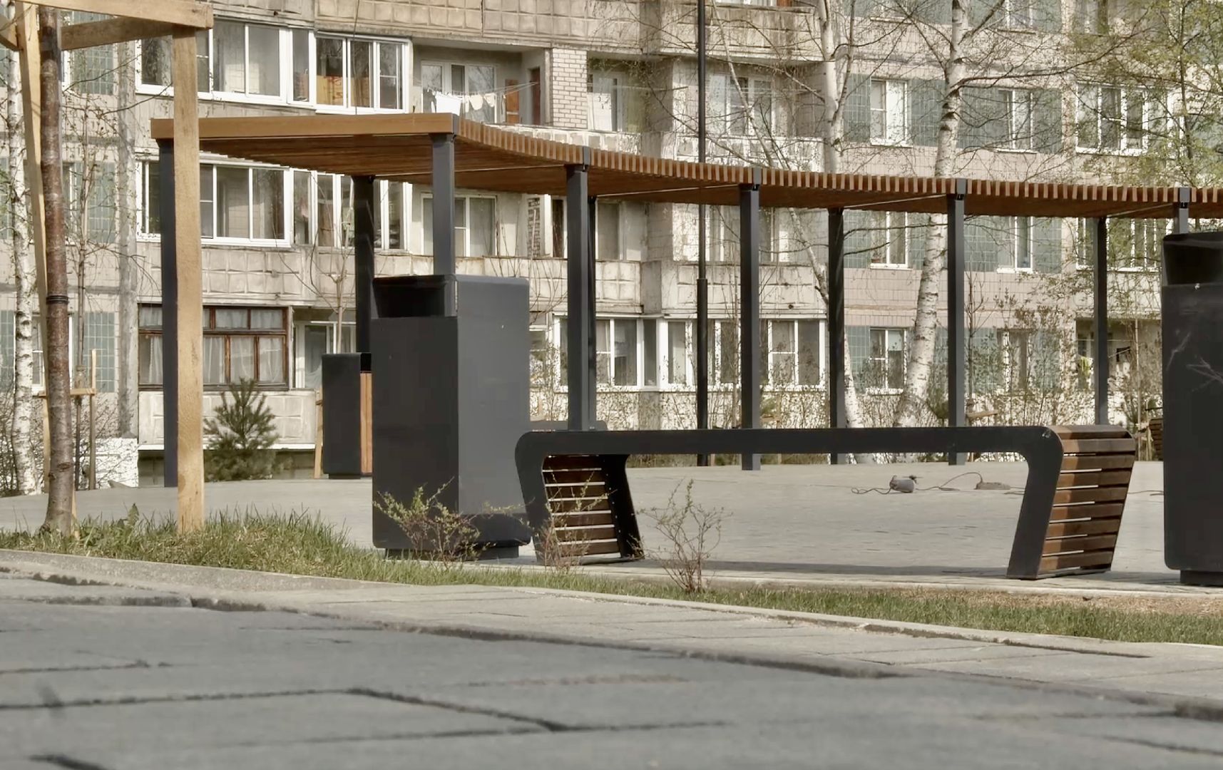 Клин, благоустройство, скверы, Подмосковье