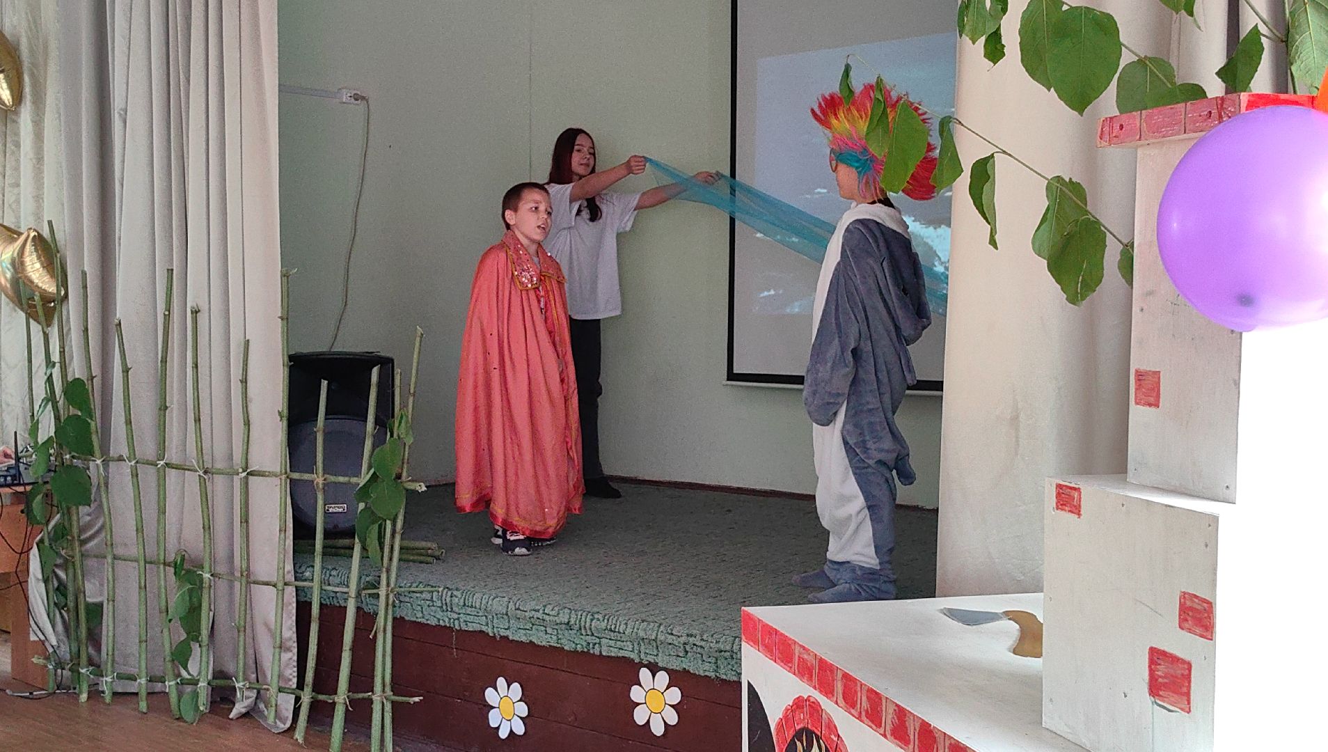 лагерь, спектакль, лето, каникулы,