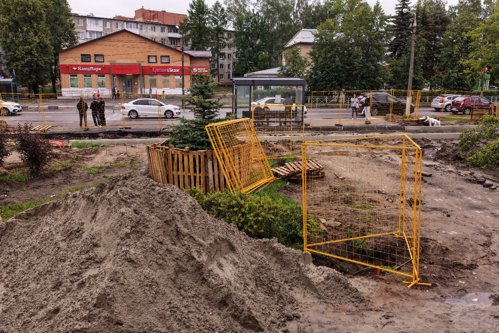 видео с коптера, проспект ленина егорьевск, благоустройство егорьевск,