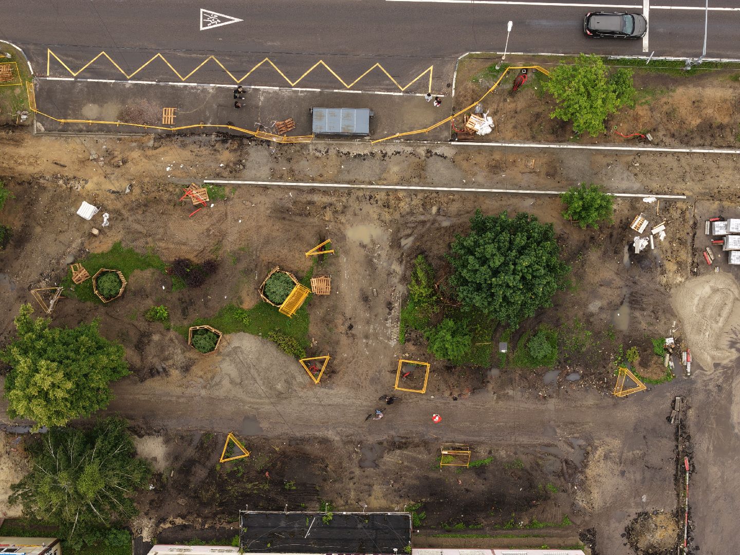 видео с коптера, проспект ленина егорьевск, благоустройство егорьевск,