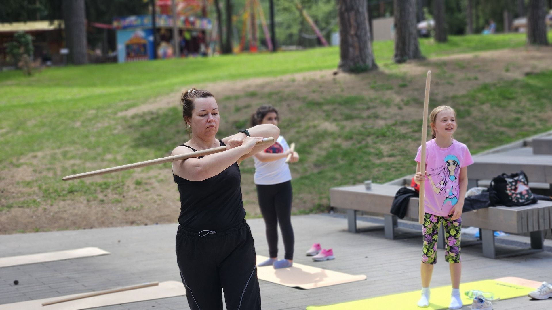 цигун, парк, жуковский,