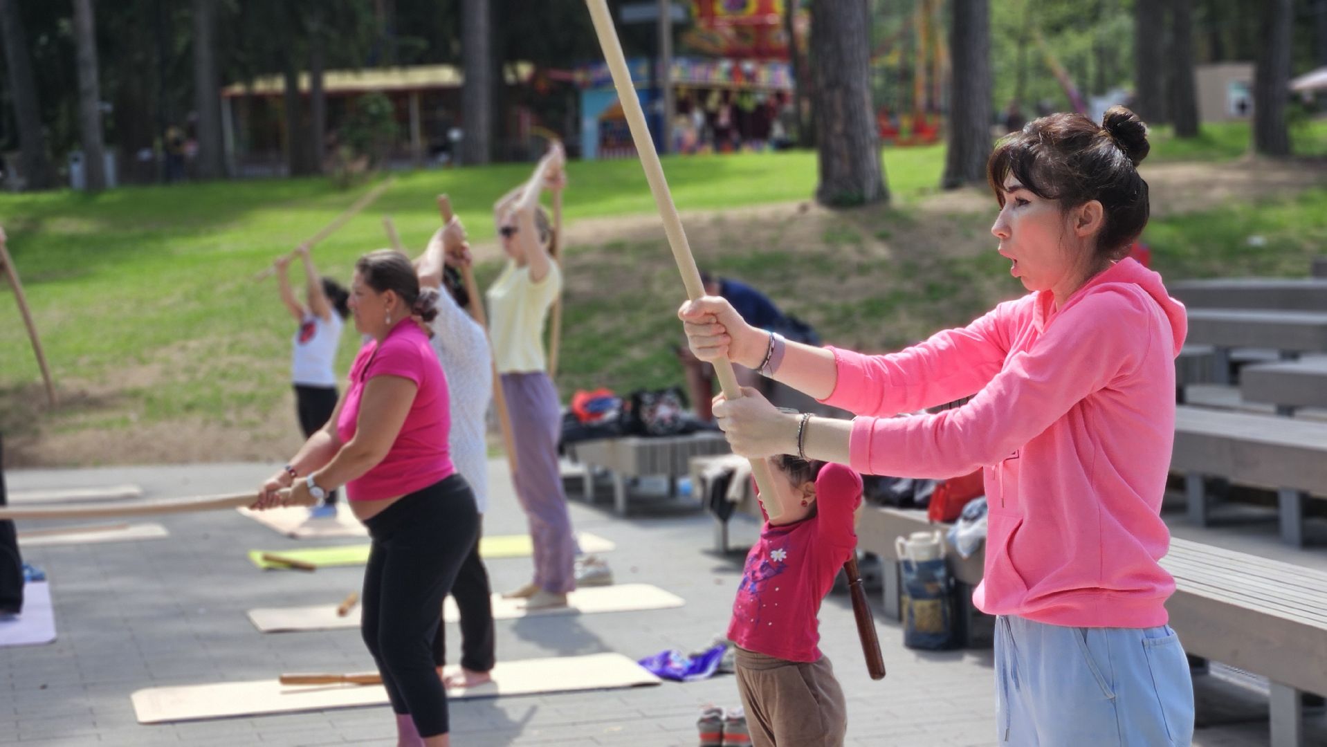 цигун, парк, жуковский,