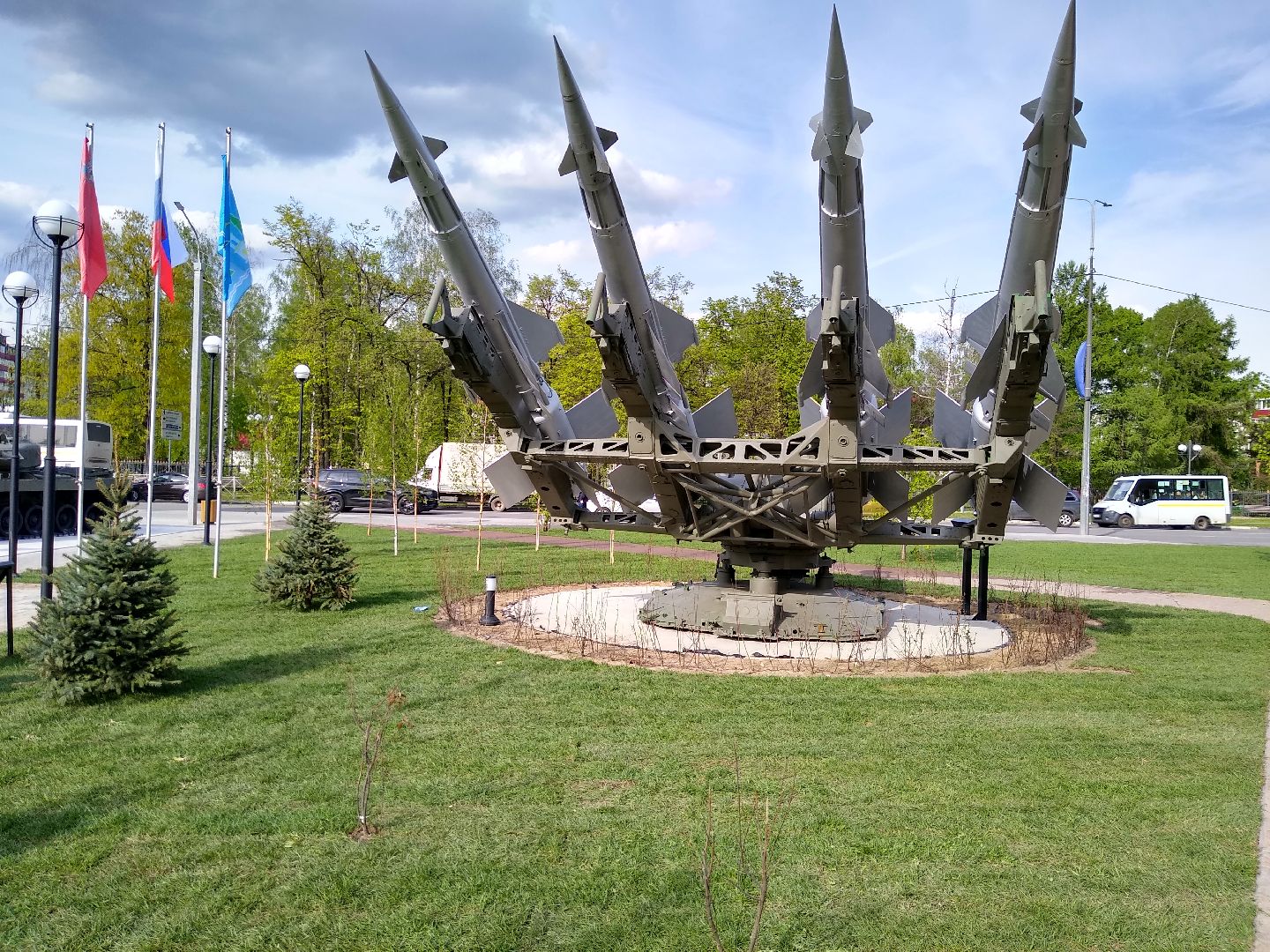 Раменское, благоустройство, музей военной техники