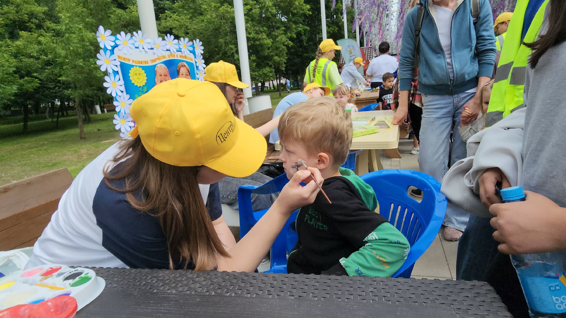 Истра, Аквагрим, Парк, день семьи,