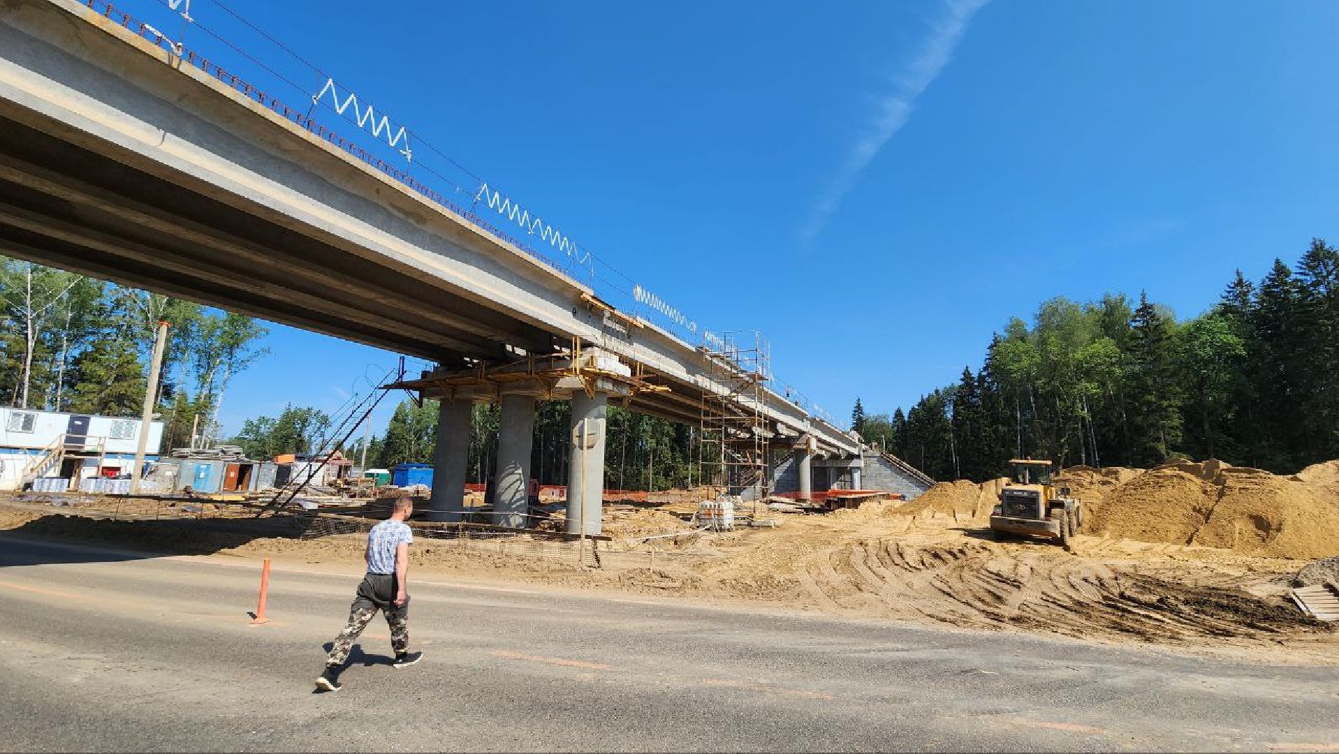 Дмитров, Развязка у Подосинок, ЦКАД, Автобан, Минтранс,