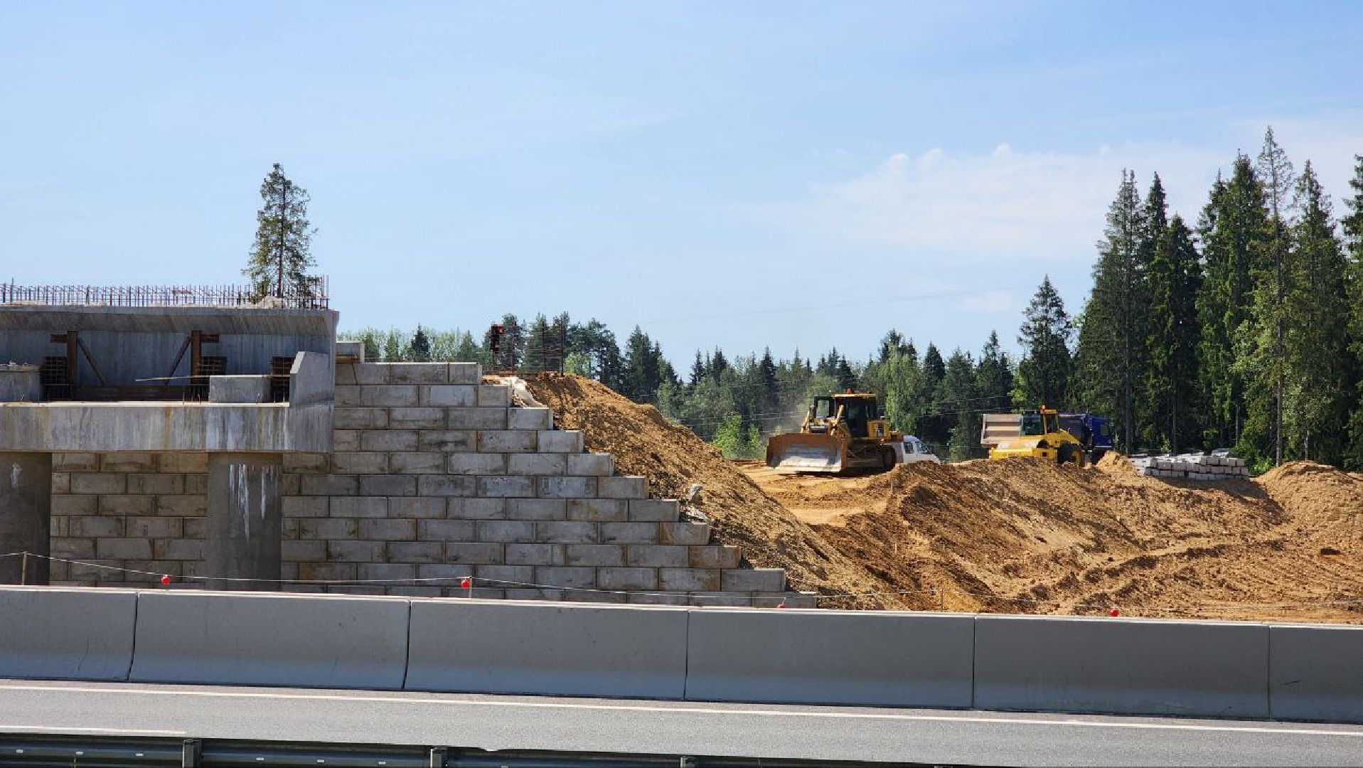 Дмитров, Развязка у Подосинок, ЦКАД, Автобан, Минтранс,