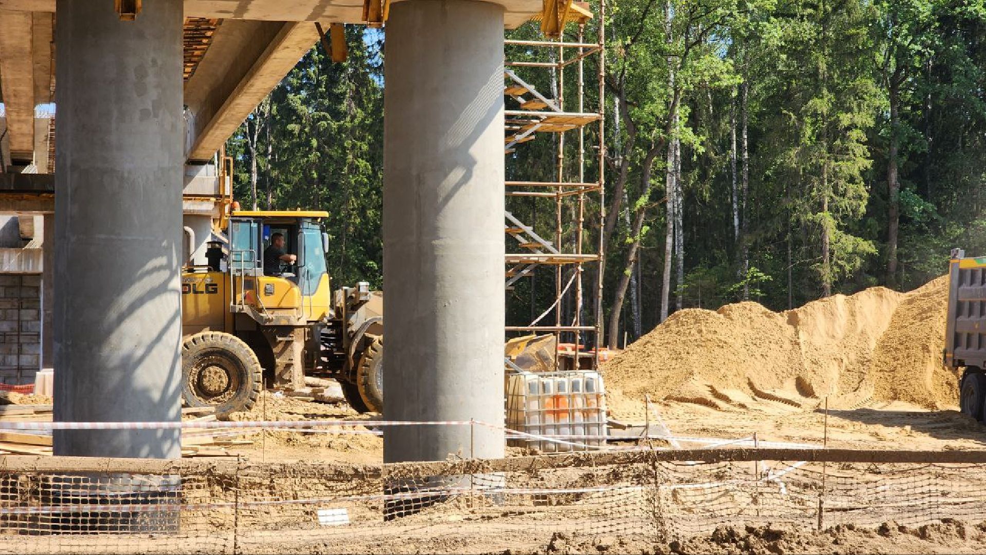 Дмитров, Развязка у Подосинок, ЦКАД, Автобан, Минтранс,