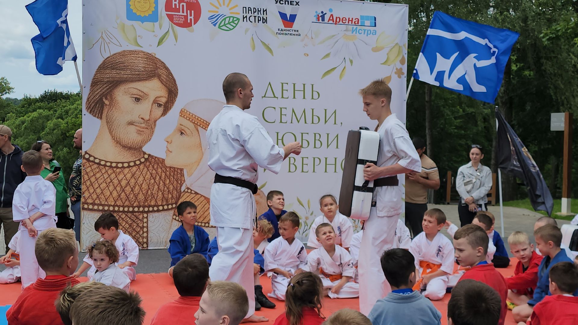Истра, Спорт, Единоборства, день семьи любви и верности, Парк,