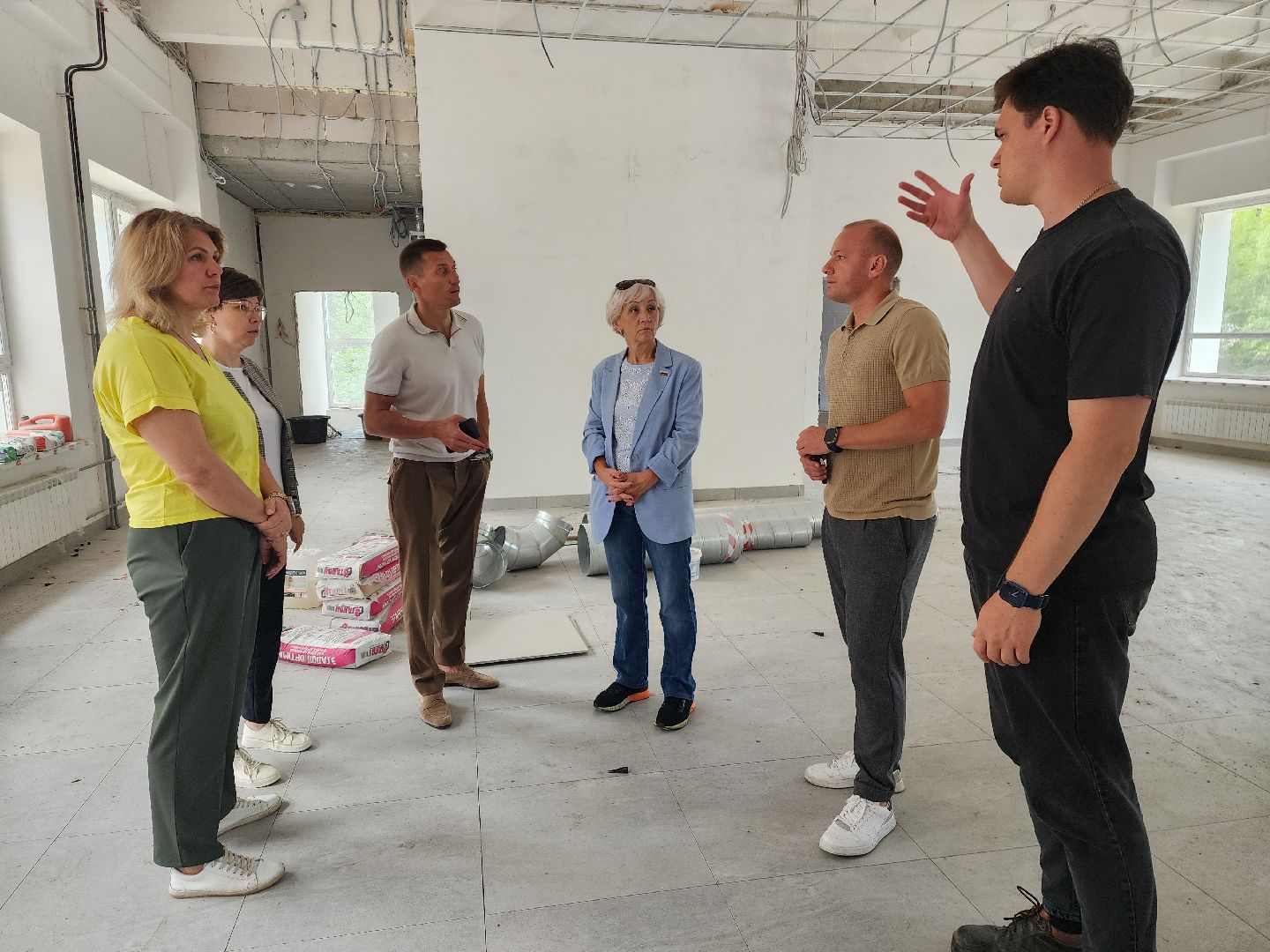 красноармейск, городской округ пушкинский, капремонт школы, пищеблок, лифт,