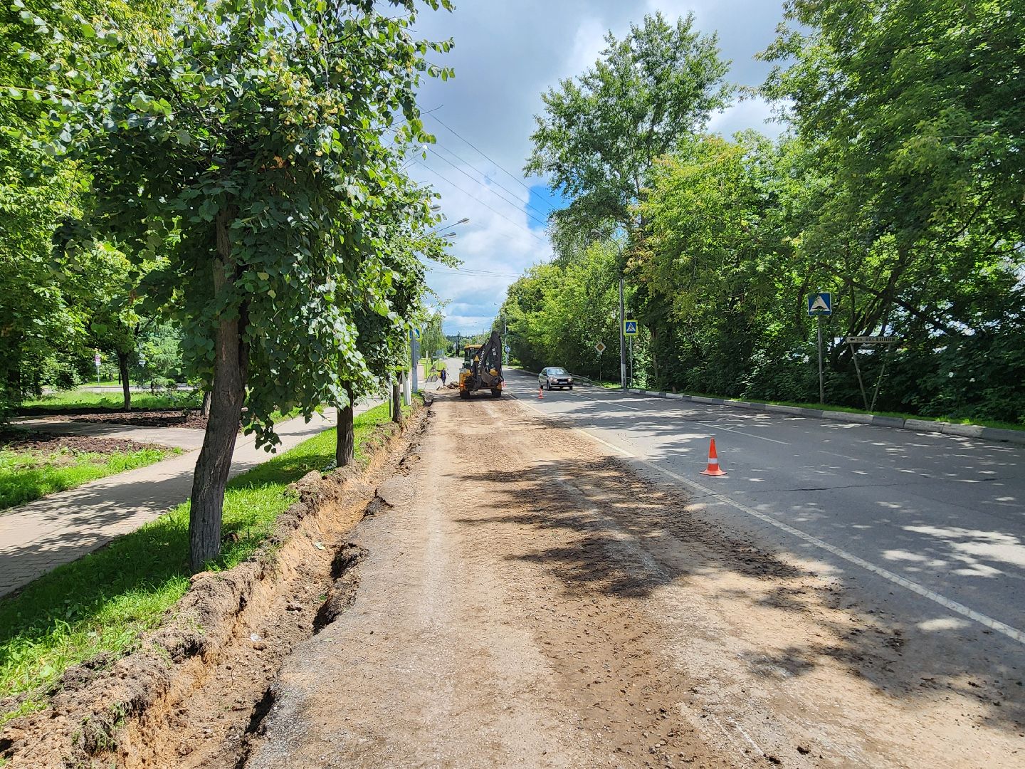 чехов, улица мира, дорожный ремонт , капремонт проезжей части , новые бордюры, автостоянки, парковочные карманы , тротуары, обновление, госпрограмма московской области, развитие дорожной инфраструктуры,