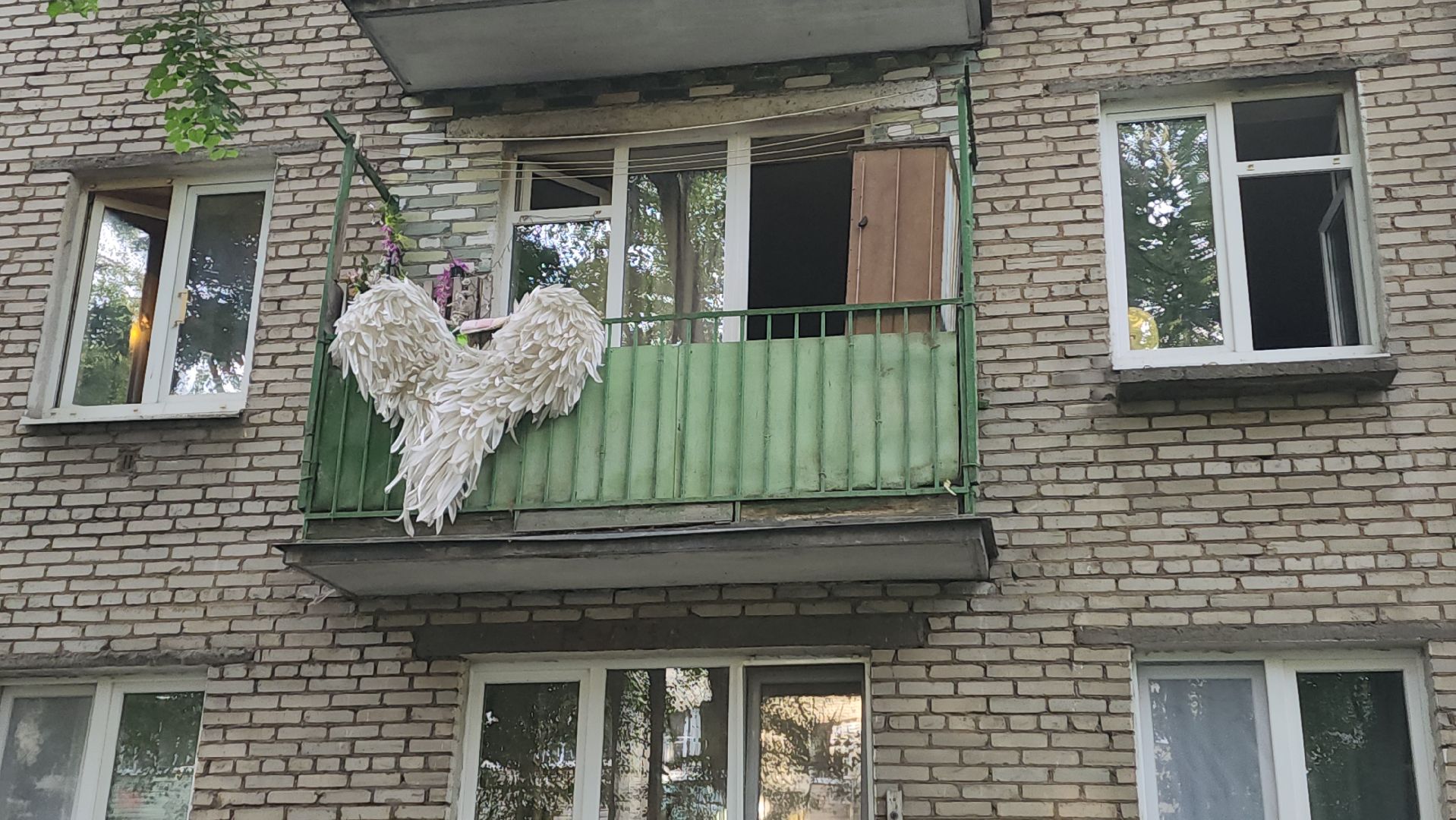 вертикалки, пушкино, ангел, балкон,музыка, необычные фигуры,увлечения,