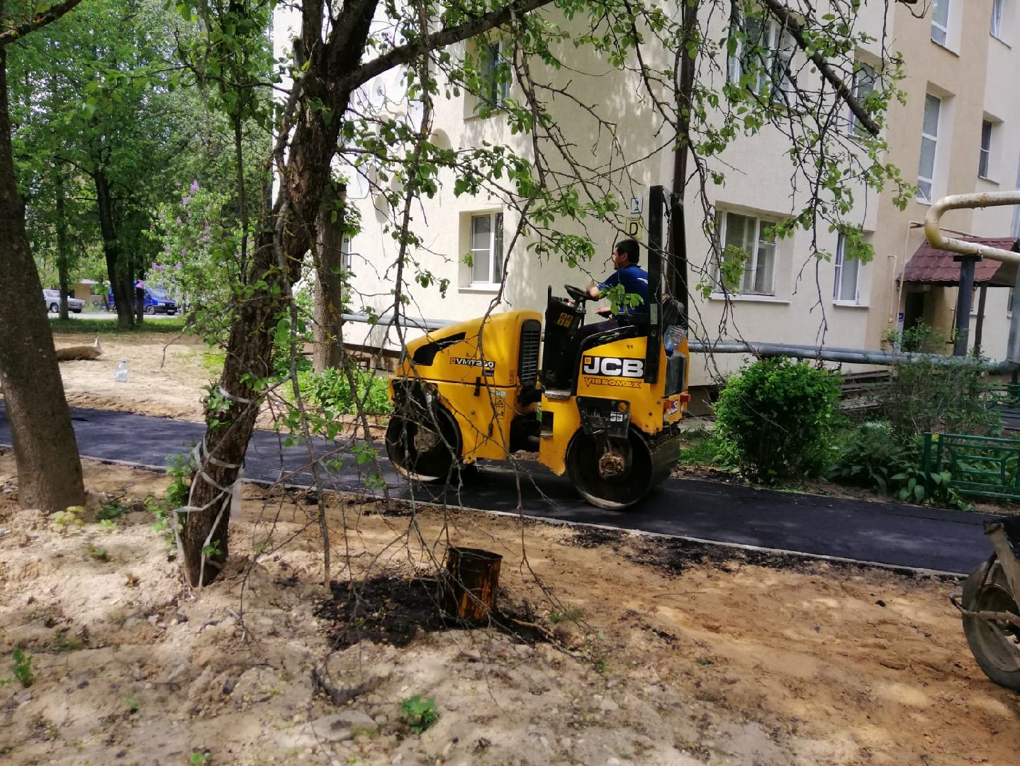 городской округ восход, благоустройство, асфальтовое покрытие, асфальтирование,