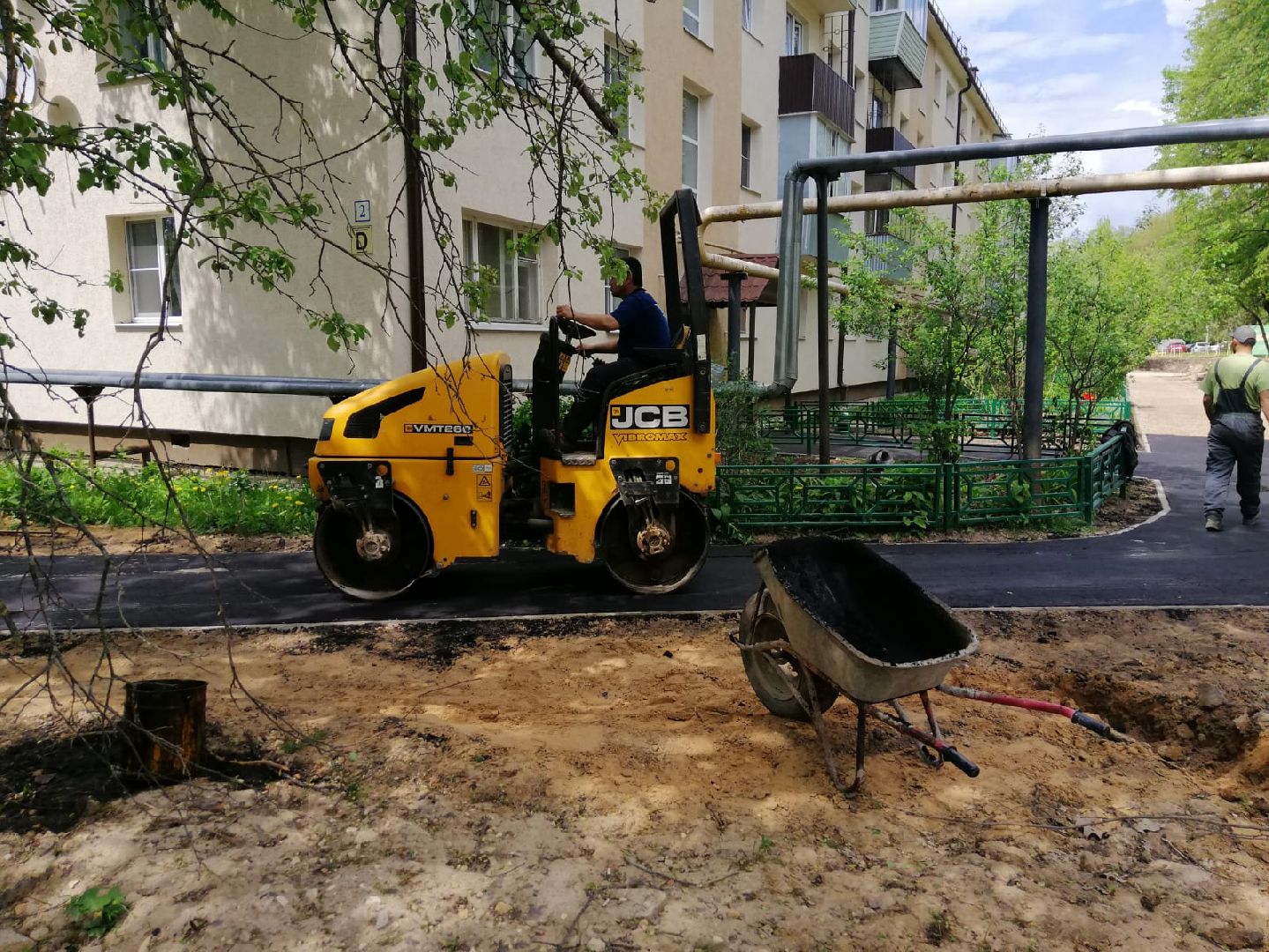 городской округ восход, благоустройство, асфальтовое покрытие, асфальтирование,