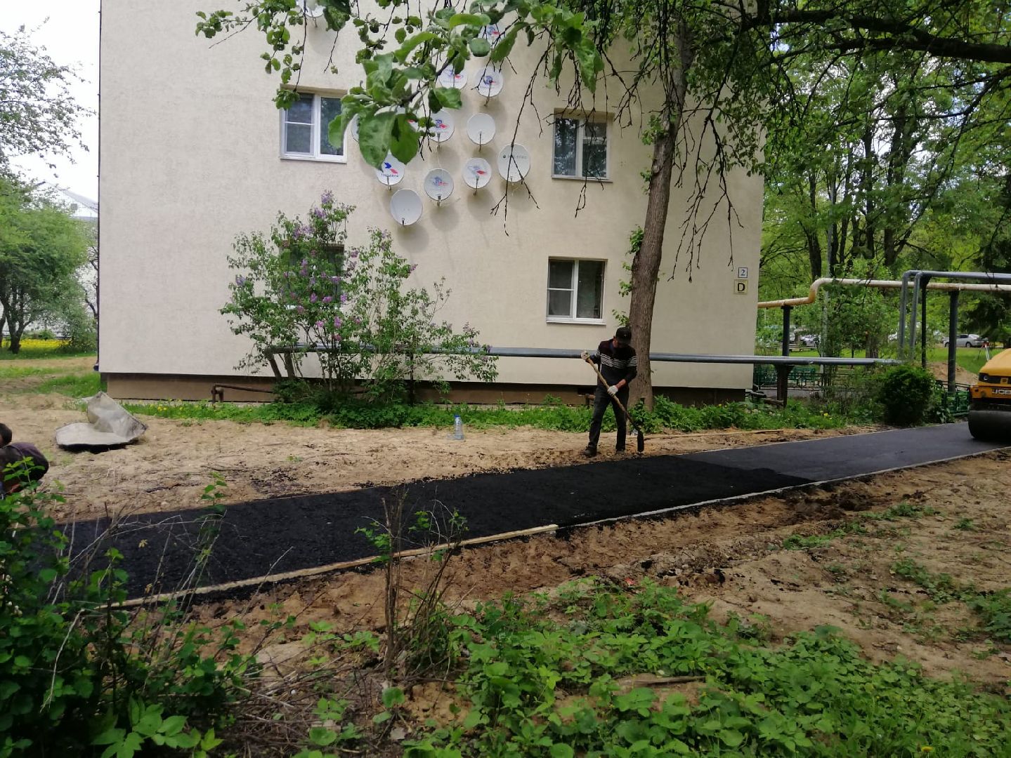 городской округ восход, благоустройство, асфальтовое покрытие, асфальтирование,