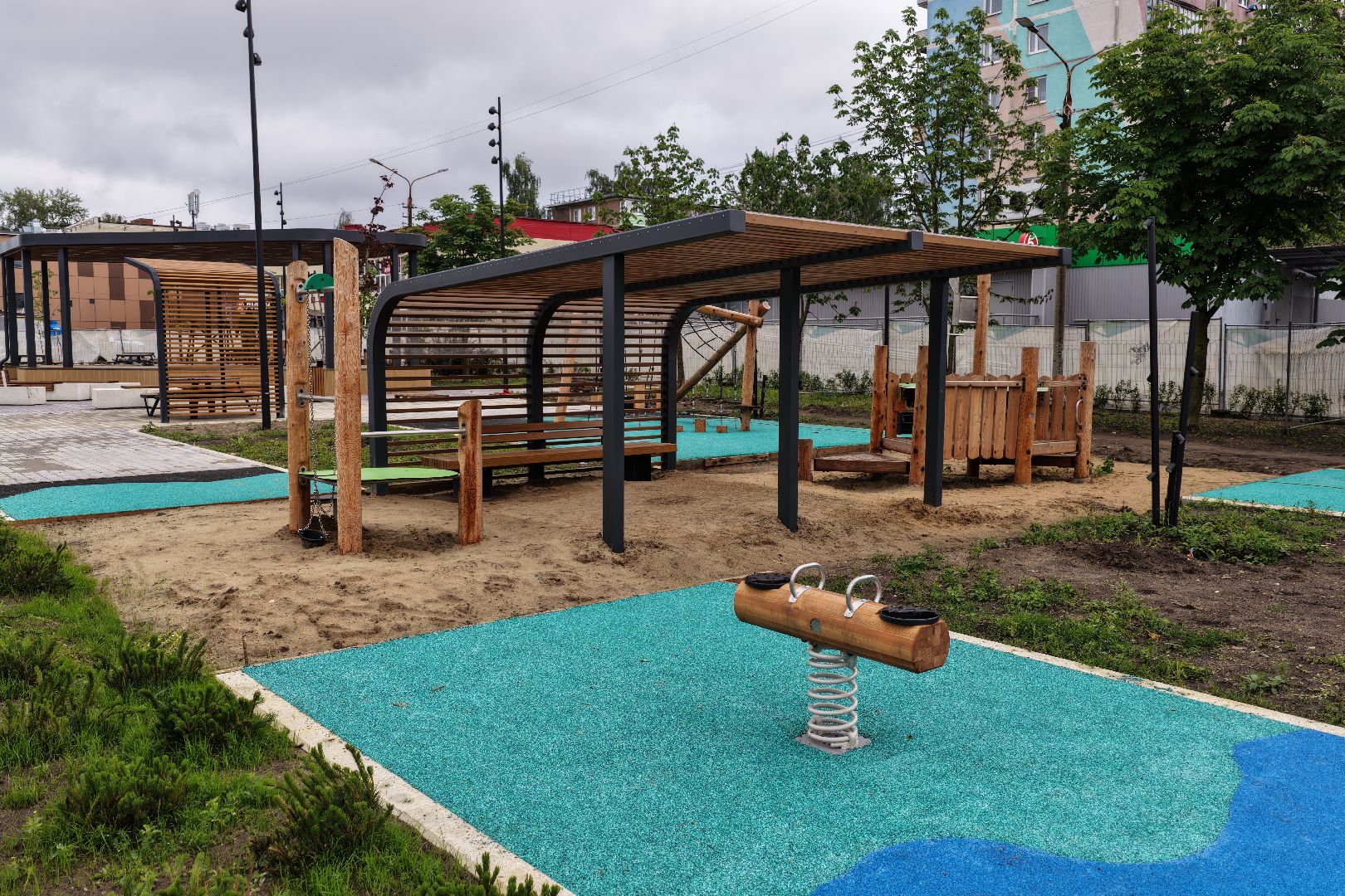 видео с коптера, Сквер 60 лет Победы в Егорьевске, благоустройство в егорьевске,