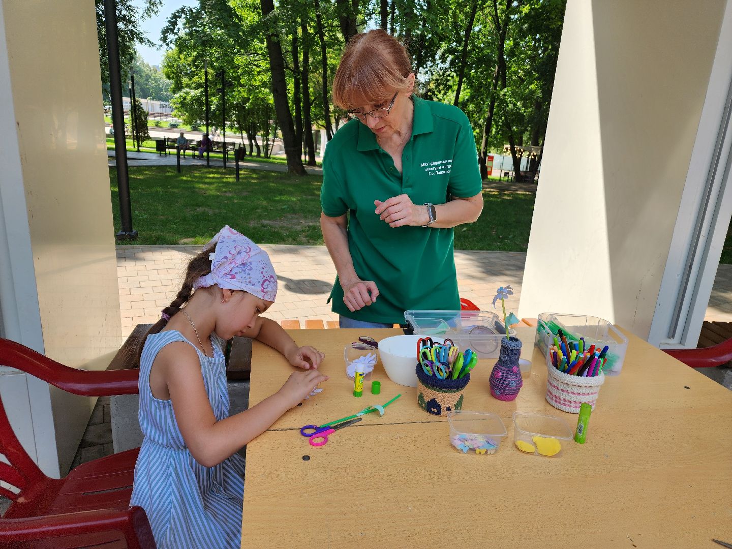подольск, Парк талалихина , праздник,