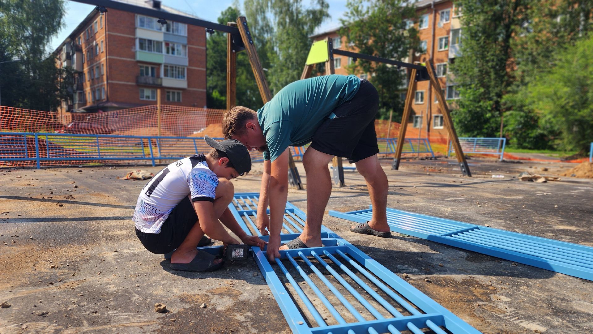 волоколамск, детская  площадка,