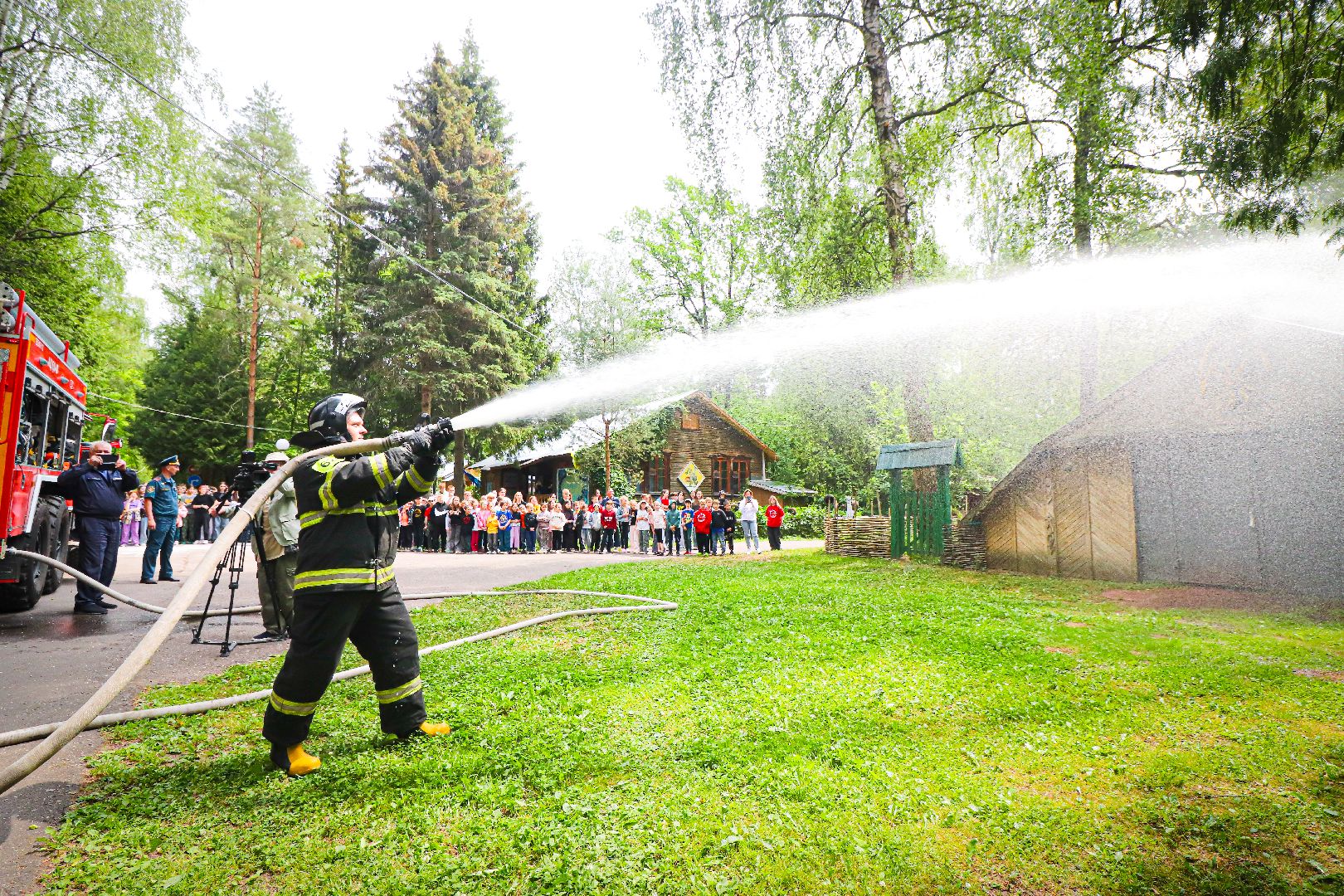 клин, дети, пожарные, образование,