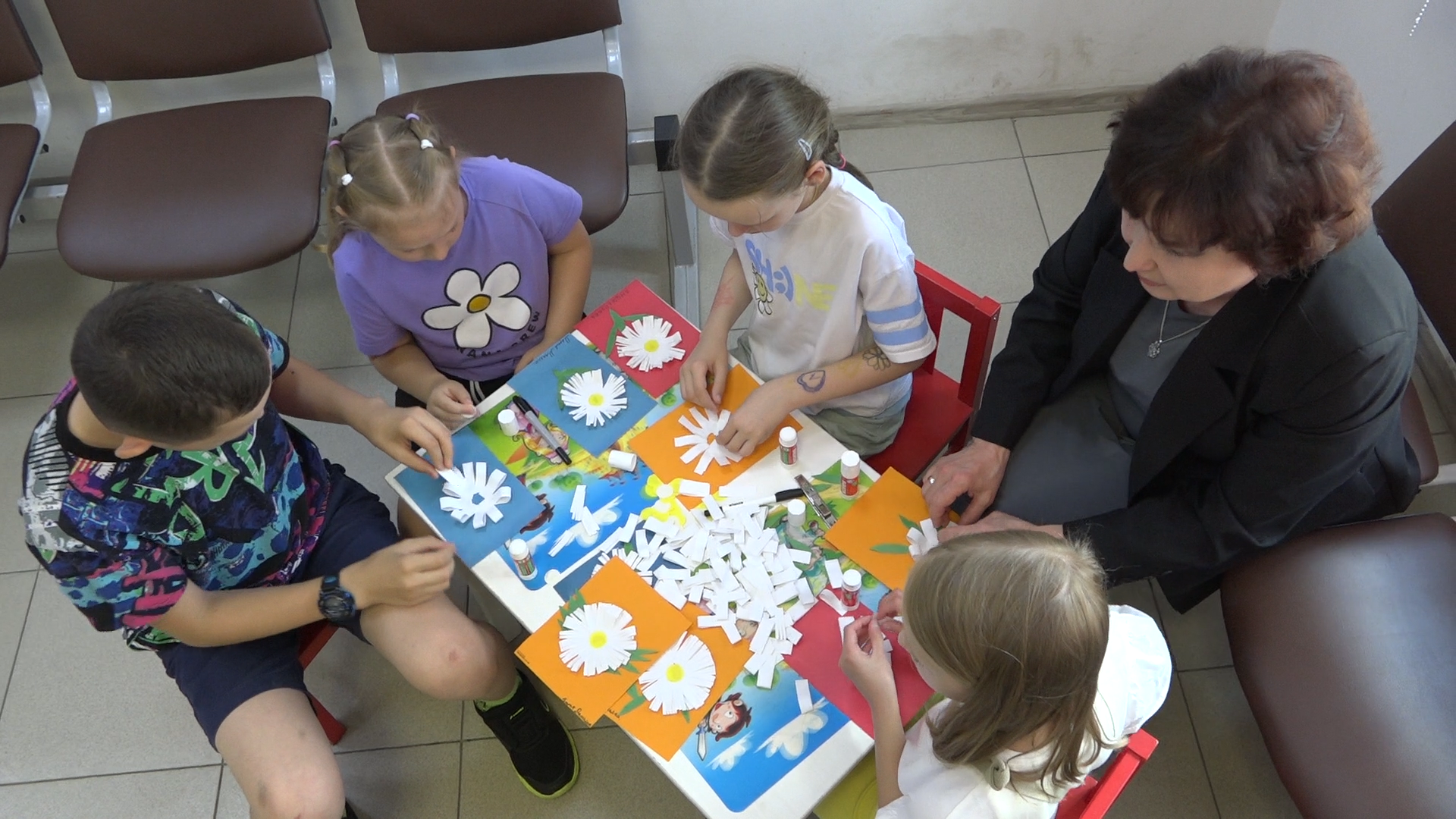 мфц власиха, день семьи любви и верности, власиха день семьи,  мастер класс ромашка,