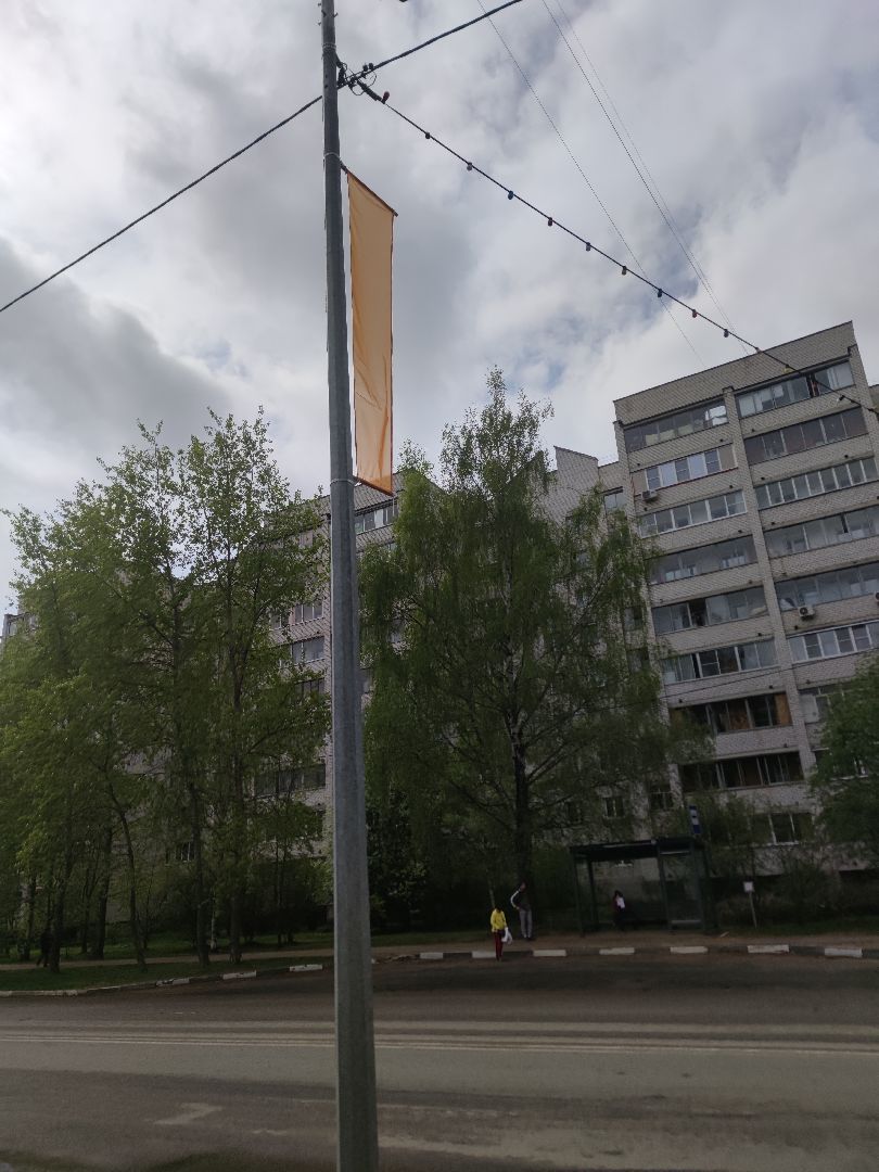 благоустройство, украшения к празднику, Дубна