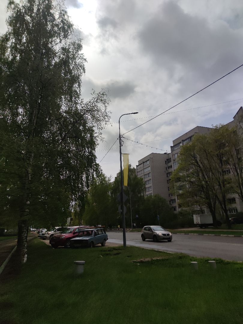 благоустройство, украшения к празднику, Дубна