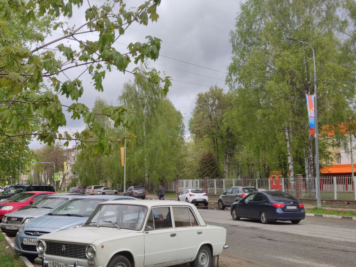 благоустройство, украшения к празднику, Дубна