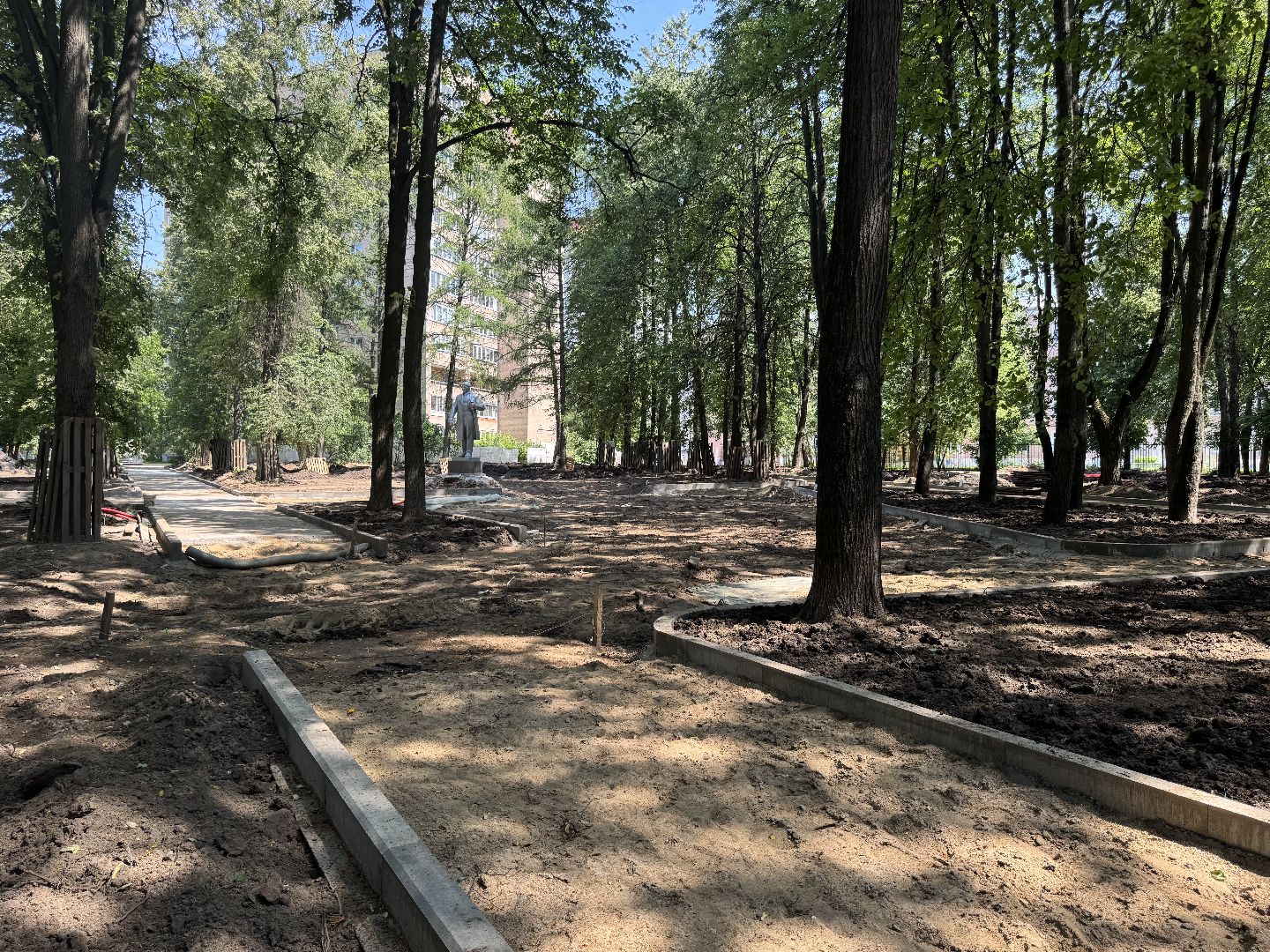 сквер по улице крупешина, Балашиха, благоустройство,