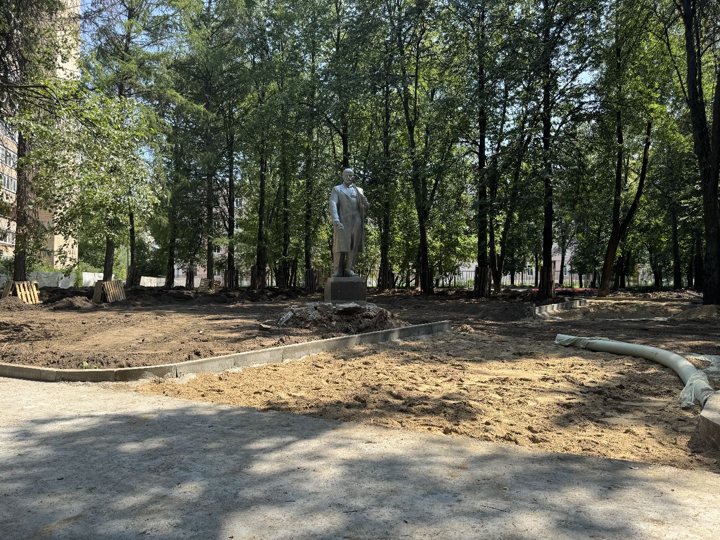 сквер по улице крупешина, Балашиха, благоустройство,