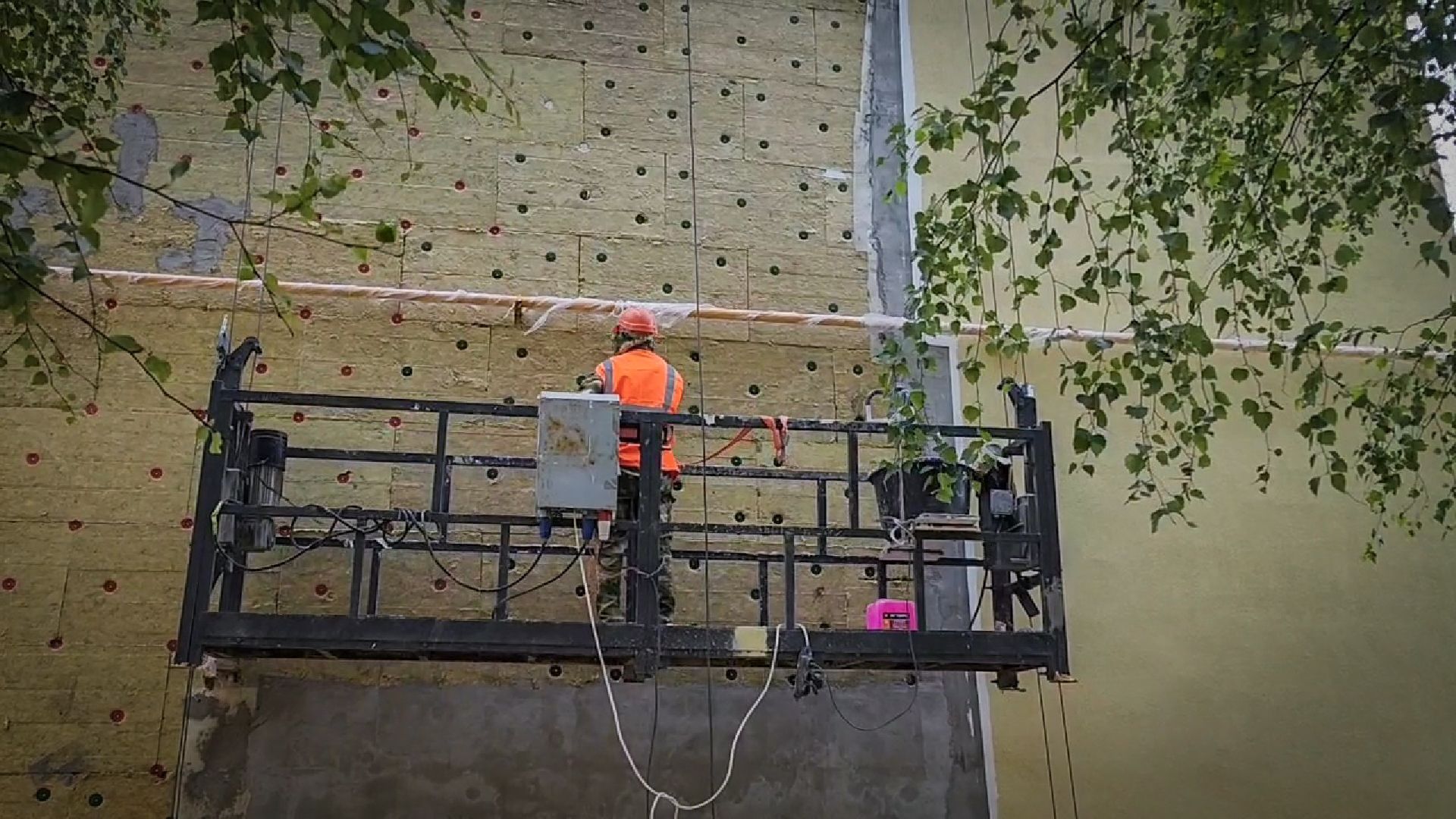 белоозерский, капремонт многоквартирного дома, ремонт фасада дома,фонд капитального ремонта мкд,