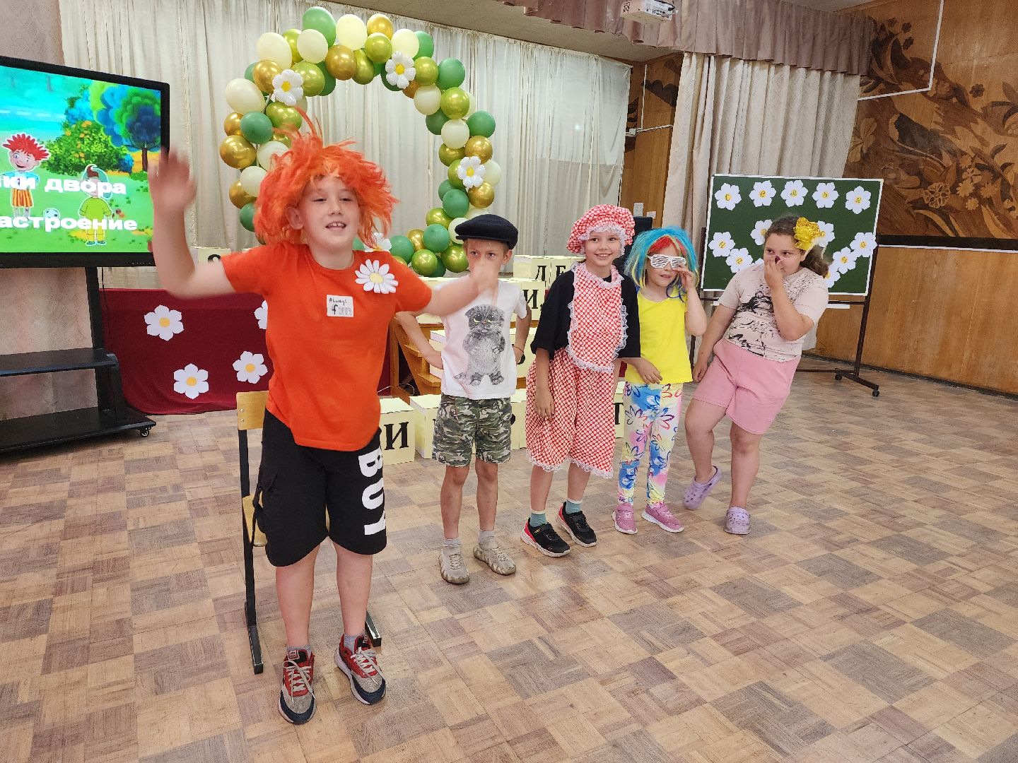 красноармейск, городской округ пушкинский, день семьи любви и верности, школьный лагерь,