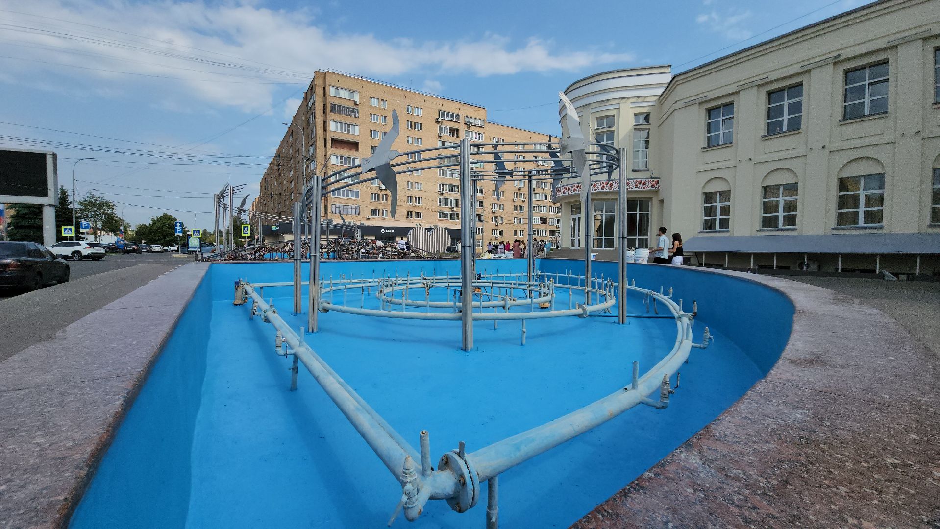 Гидроизоляция, Фонтан, Лобня, Благоустройство ,