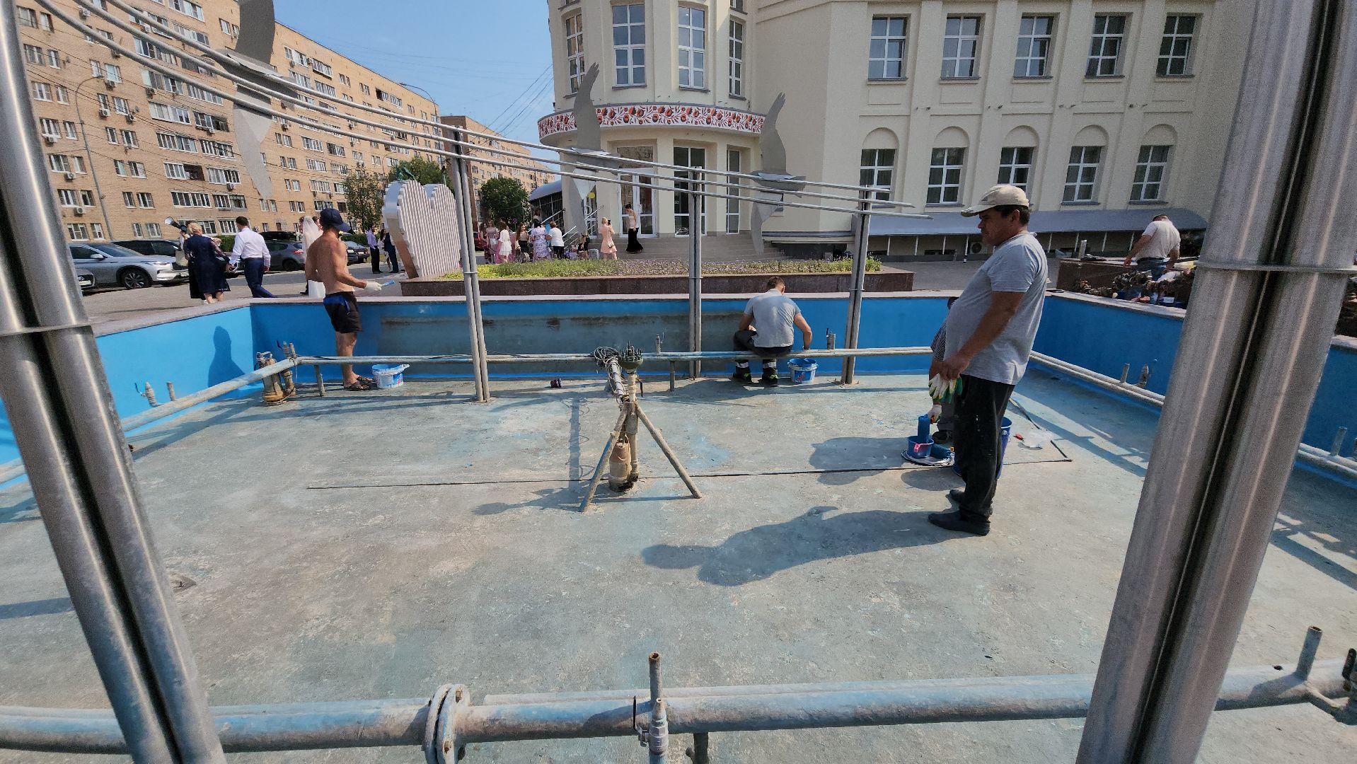 Гидроизоляция, Фонтан, Лобня, Благоустройство ,