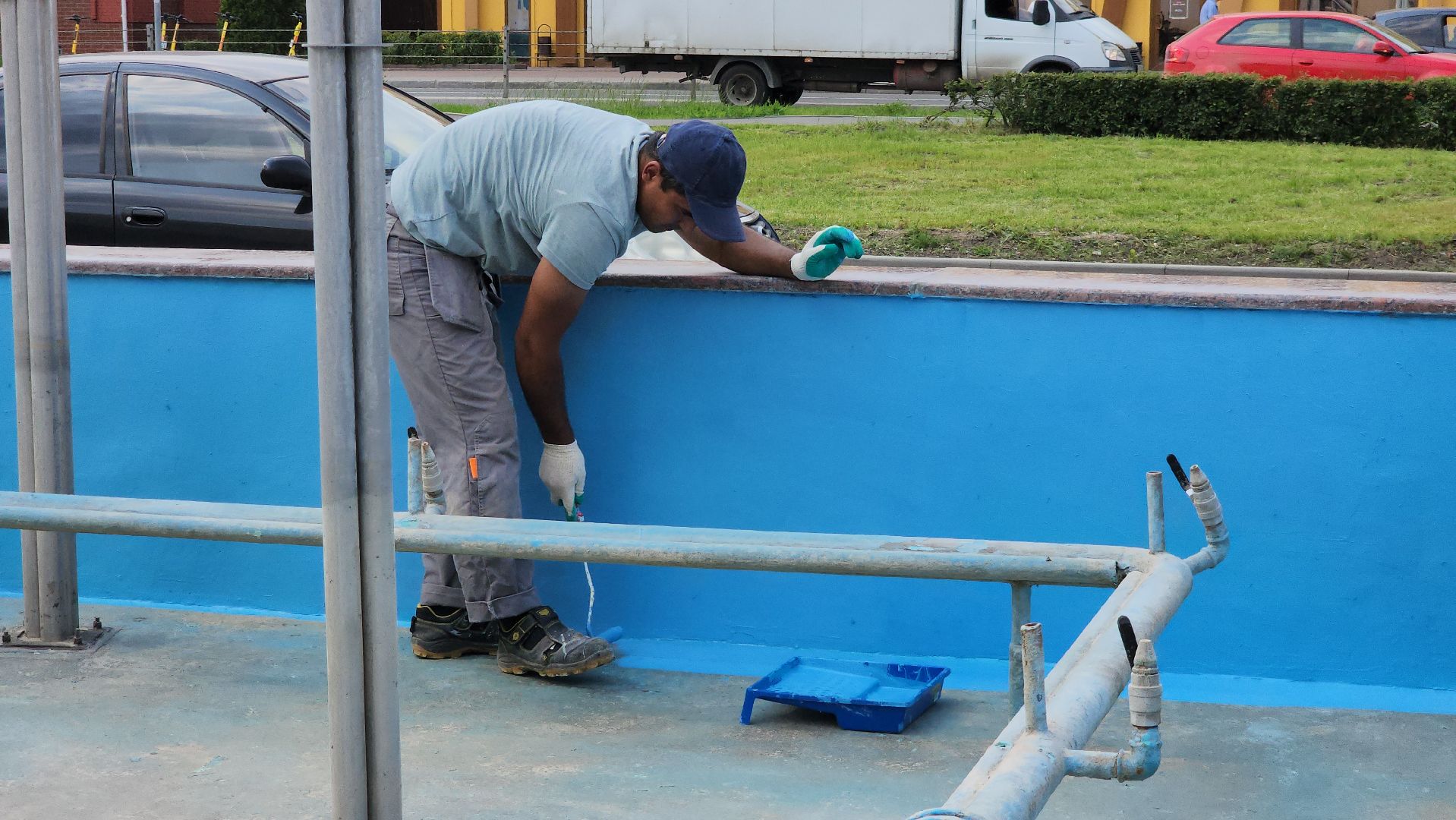 Гидроизоляция, Фонтан, Лобня, Благоустройство ,