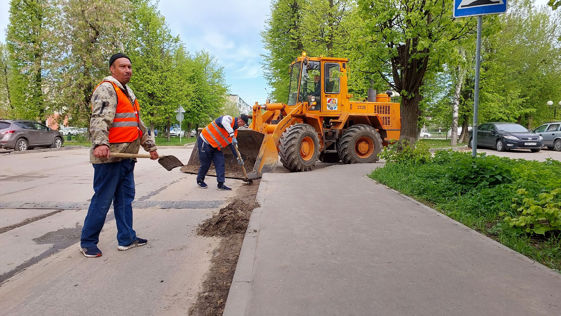 благоустройство, день победы, серпухов, памятник, праздник, монумент,