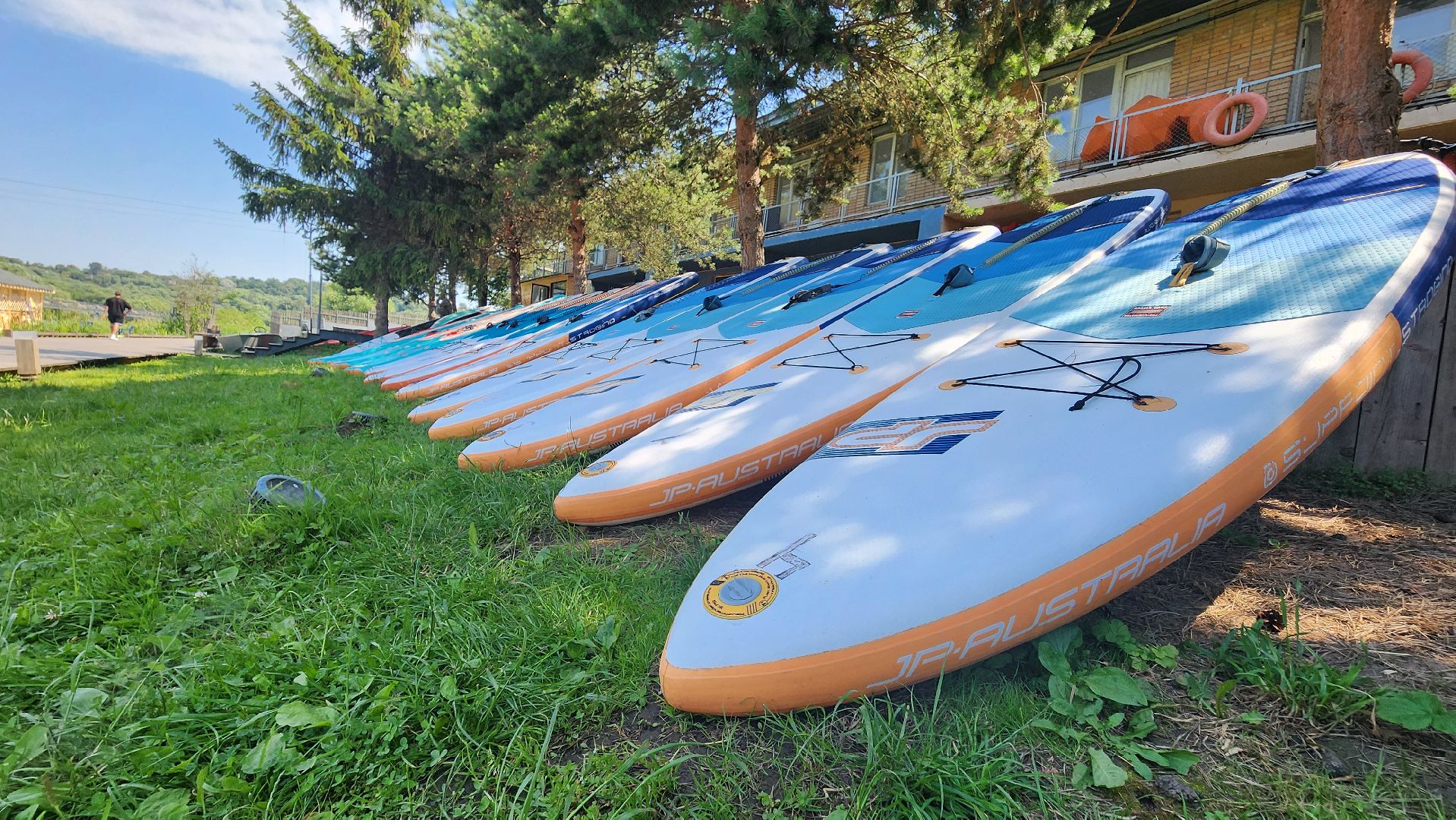 Зарайск, Шашлыки на воде, Жара в Подмосковье, Речка, купальный сезон,