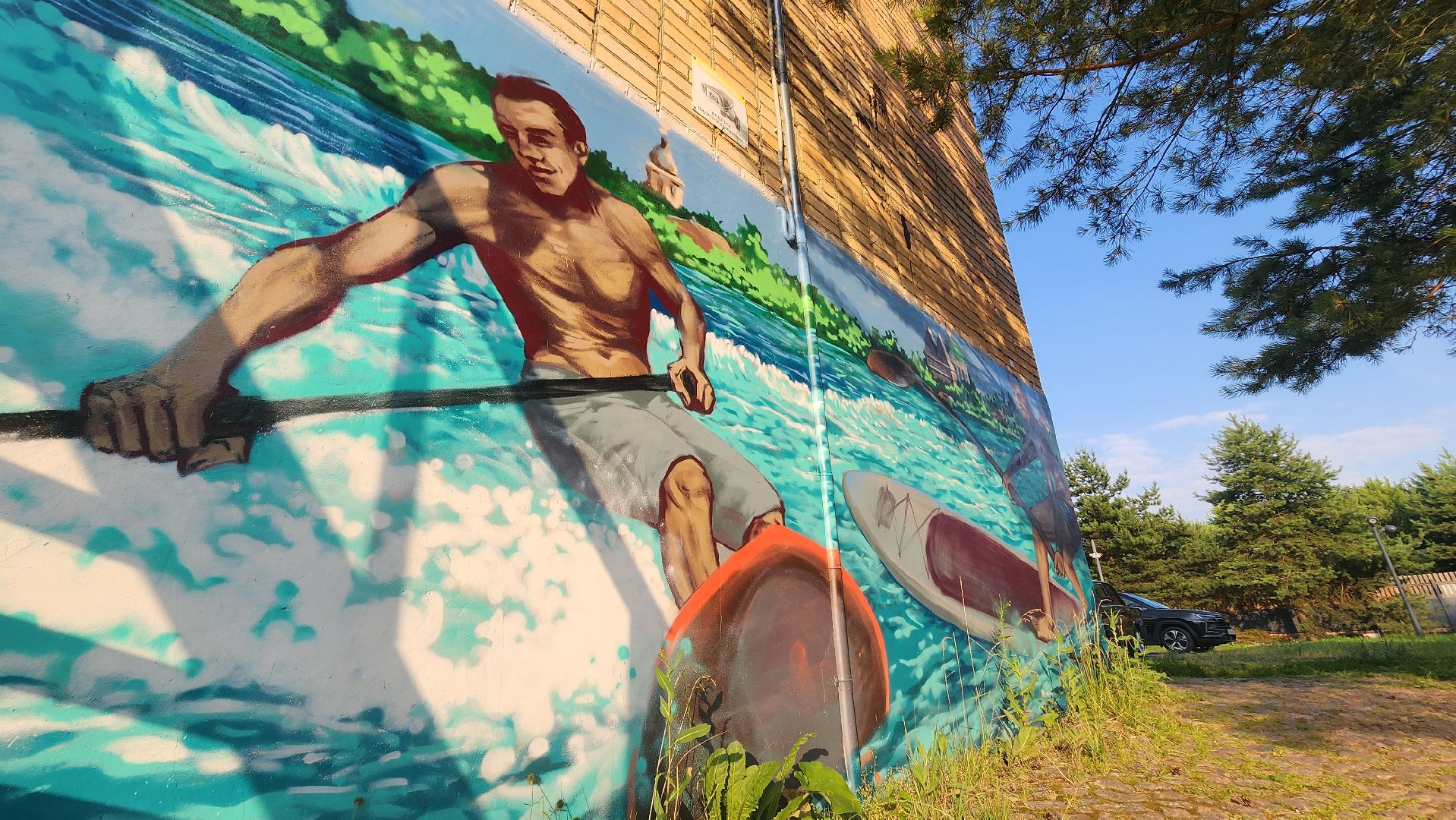 Зарайск, Шашлыки на воде, Жара в Подмосковье, Речка, купальный сезон,