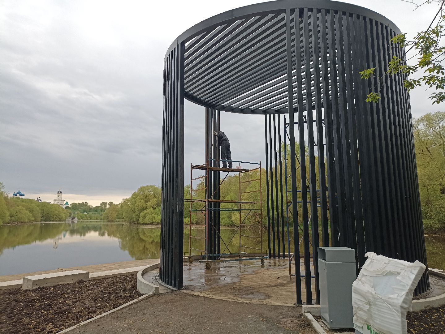 Серпухов, Подмосковье, Коган, набережная, благоустройство