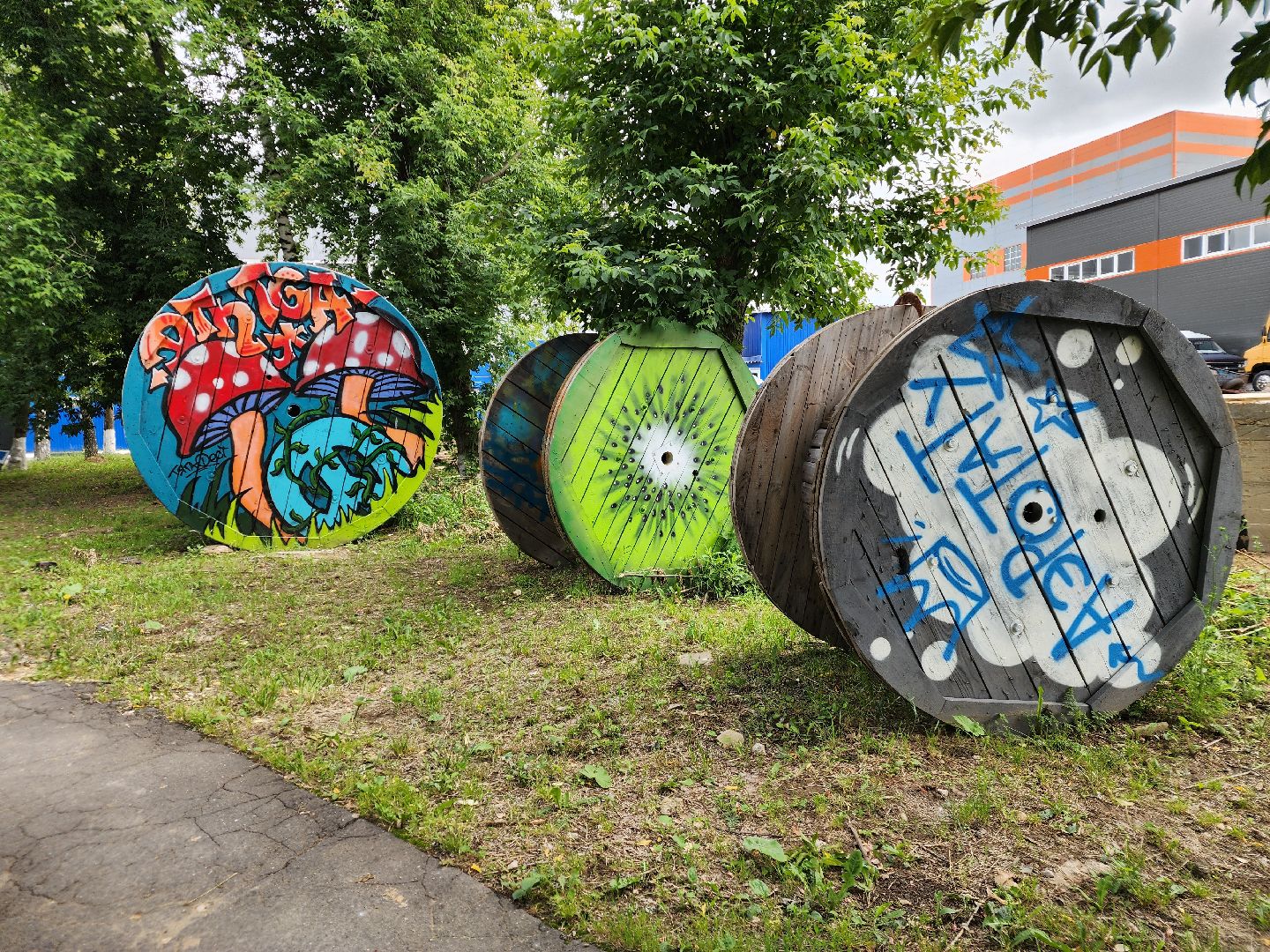 Подольск, арт объект, Завод спкб,