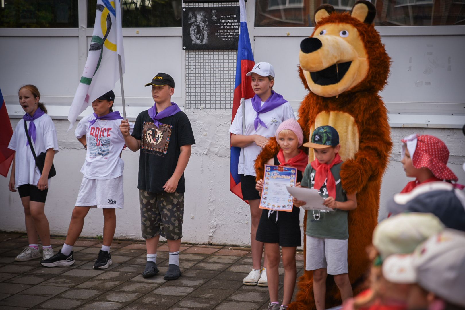 бронницы, летний лагерь в бронницах , спортивные игры в лагере, дети ,