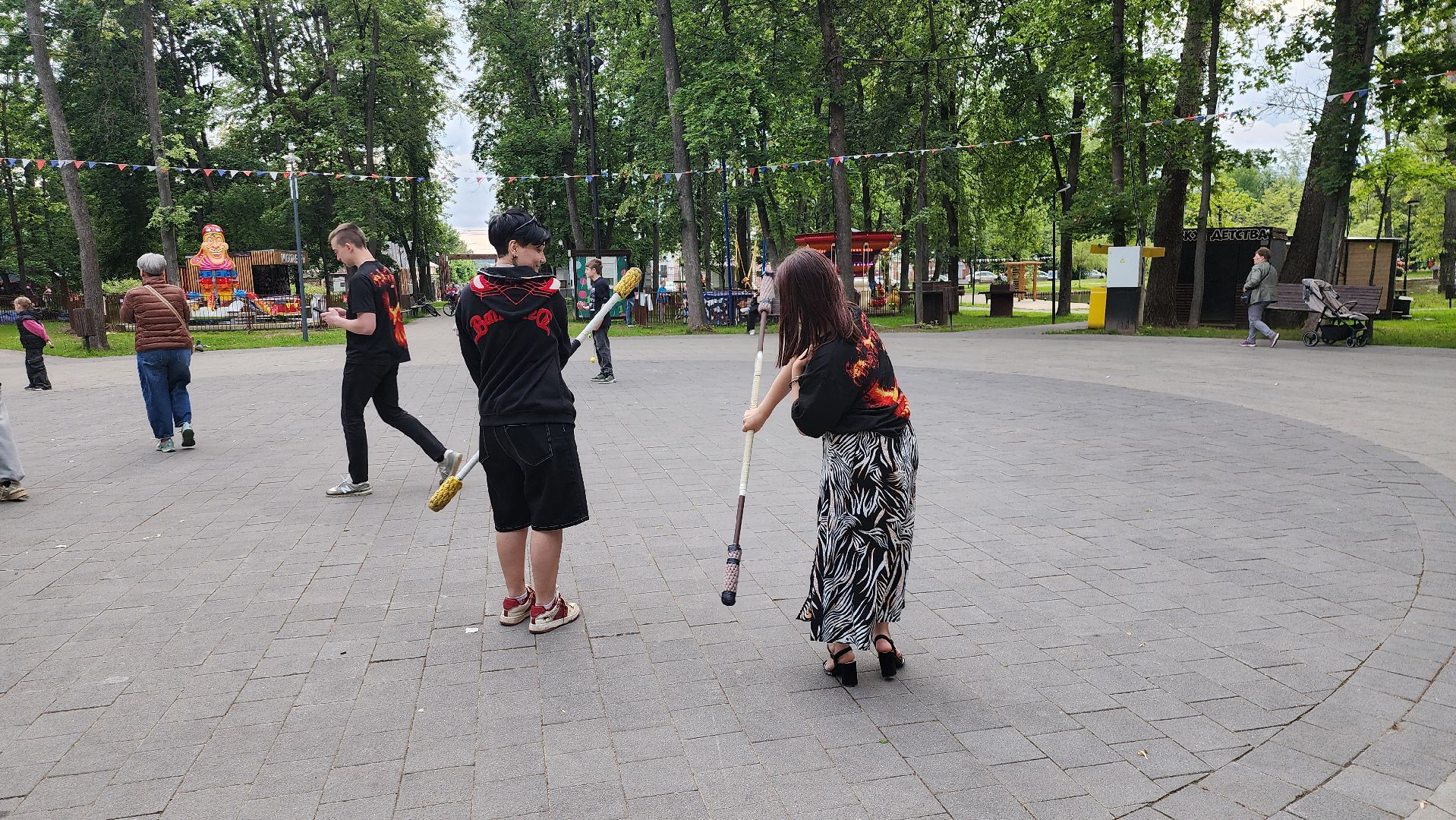 серпухов, подмосковье, парки подмосковья, парк имени олега степанова,